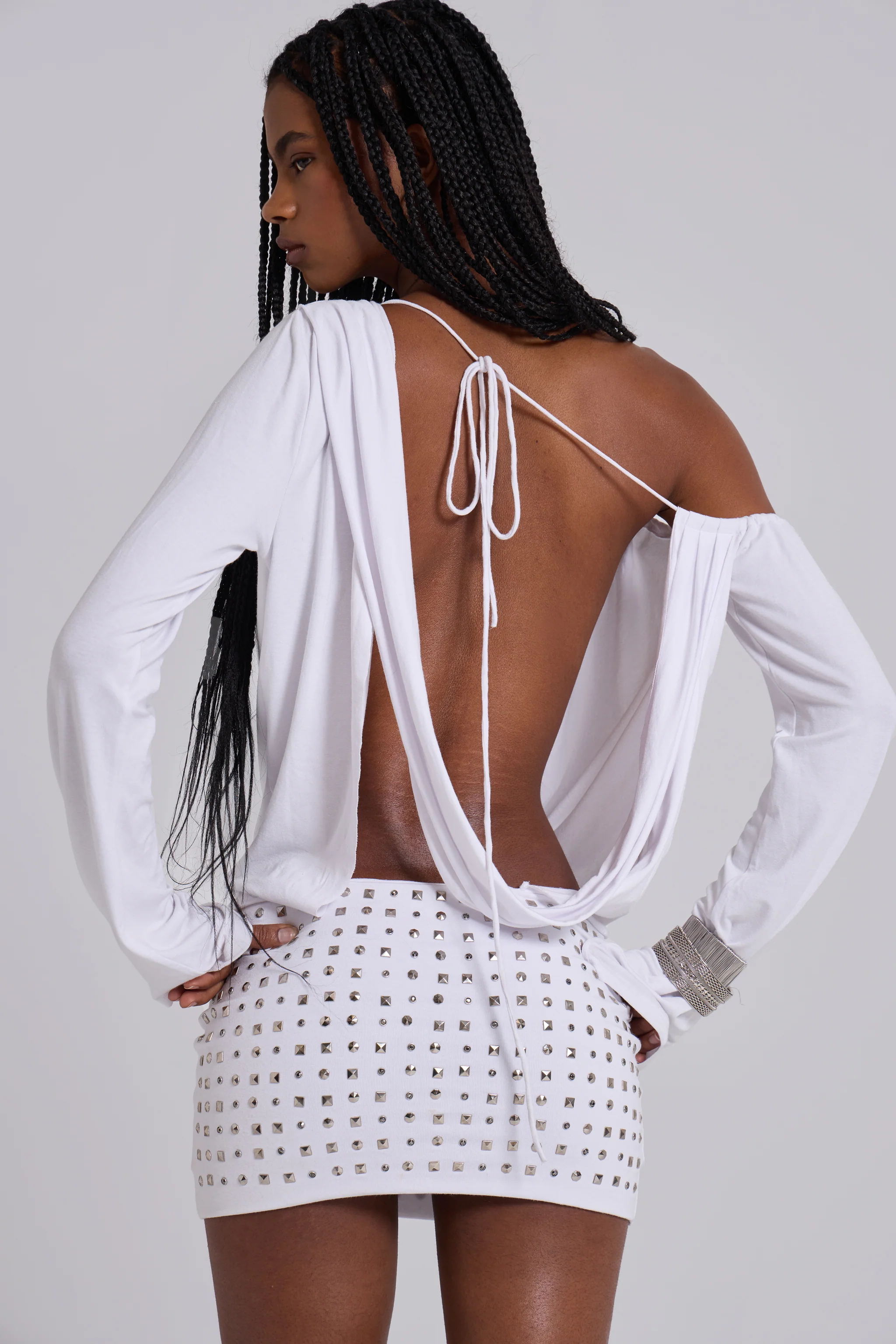 Arina Studded Mini Dress