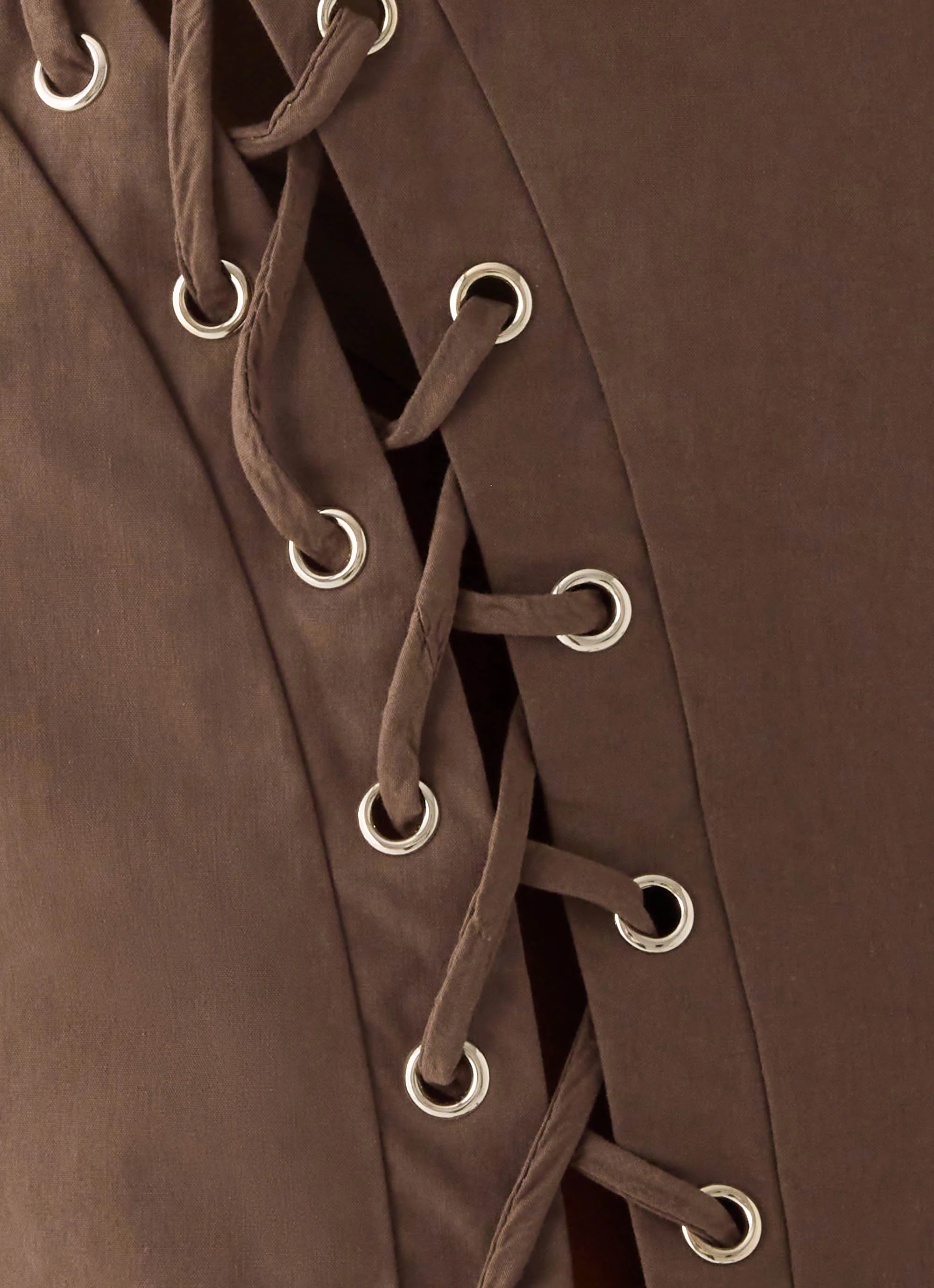 Akirra Mini Dress - Ash Brown
