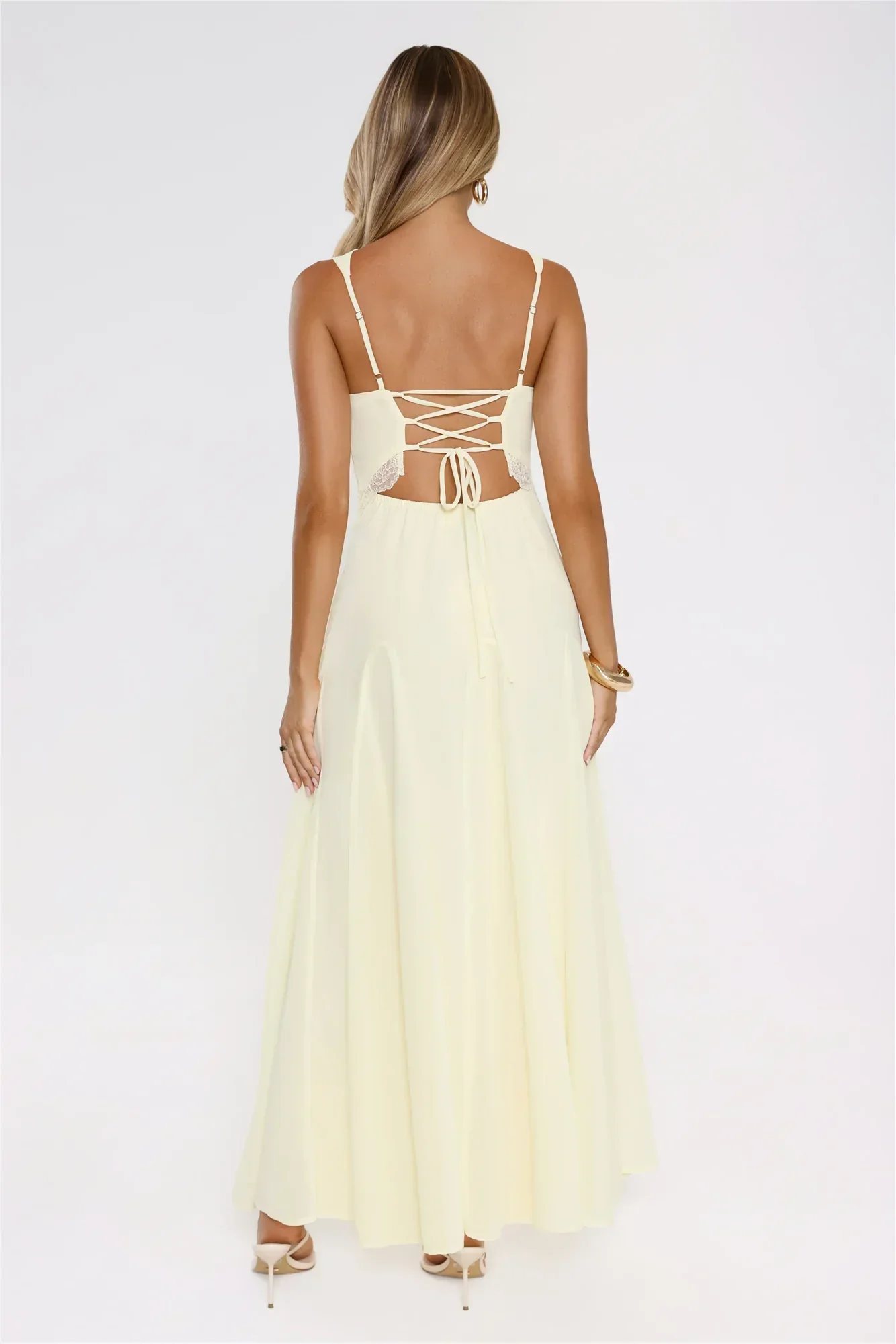 Salted Glow Maxi Dress Yellow