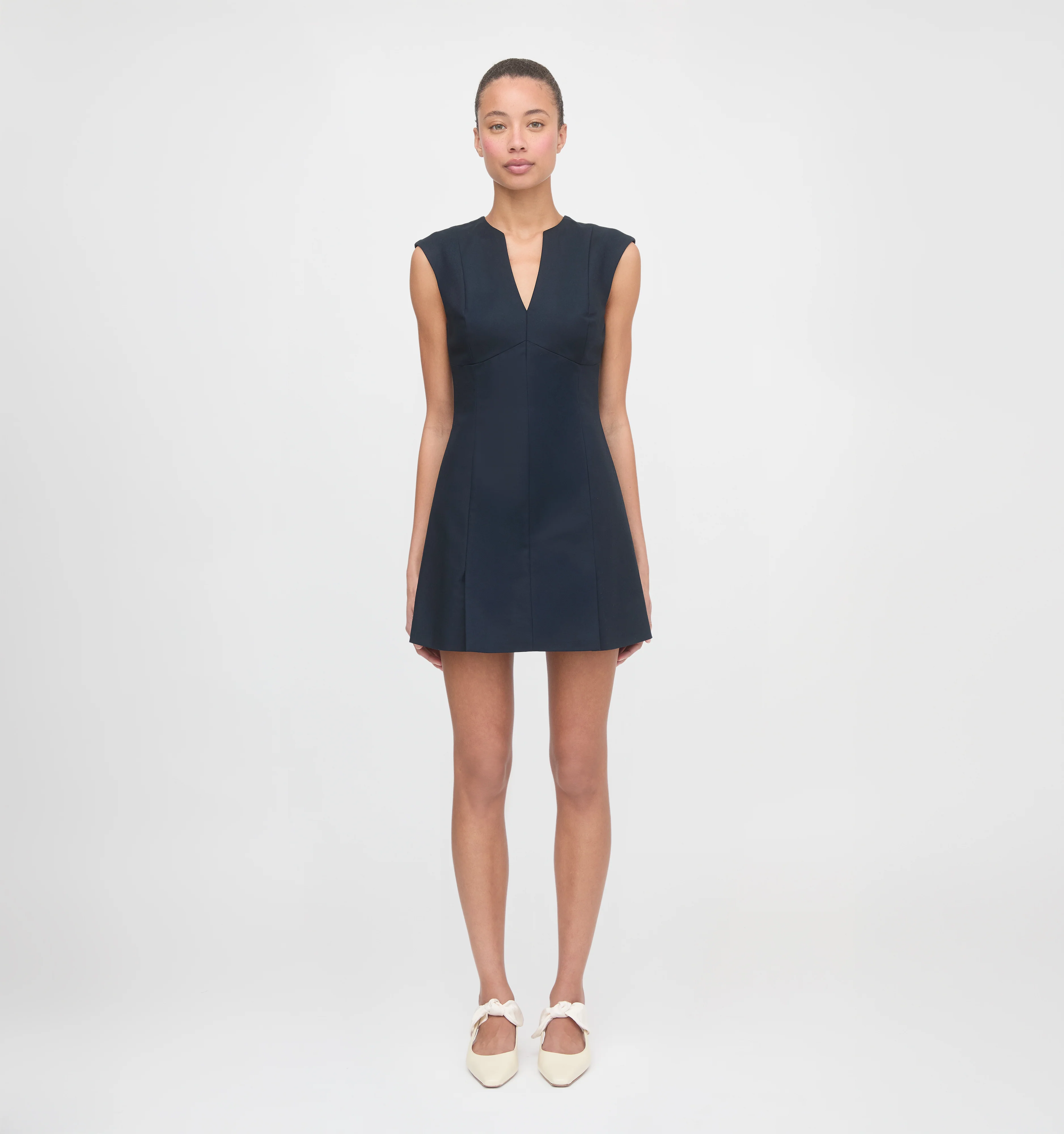 The Holly Dress - Dark Navy