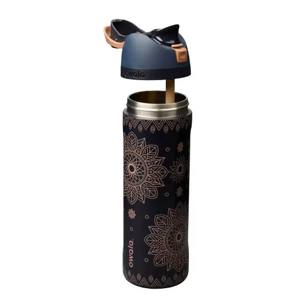 Owala 24fl oz Stainless Steel Special Edition FreeSip Water Bottle - Midnight Rodeo - luluinthesky