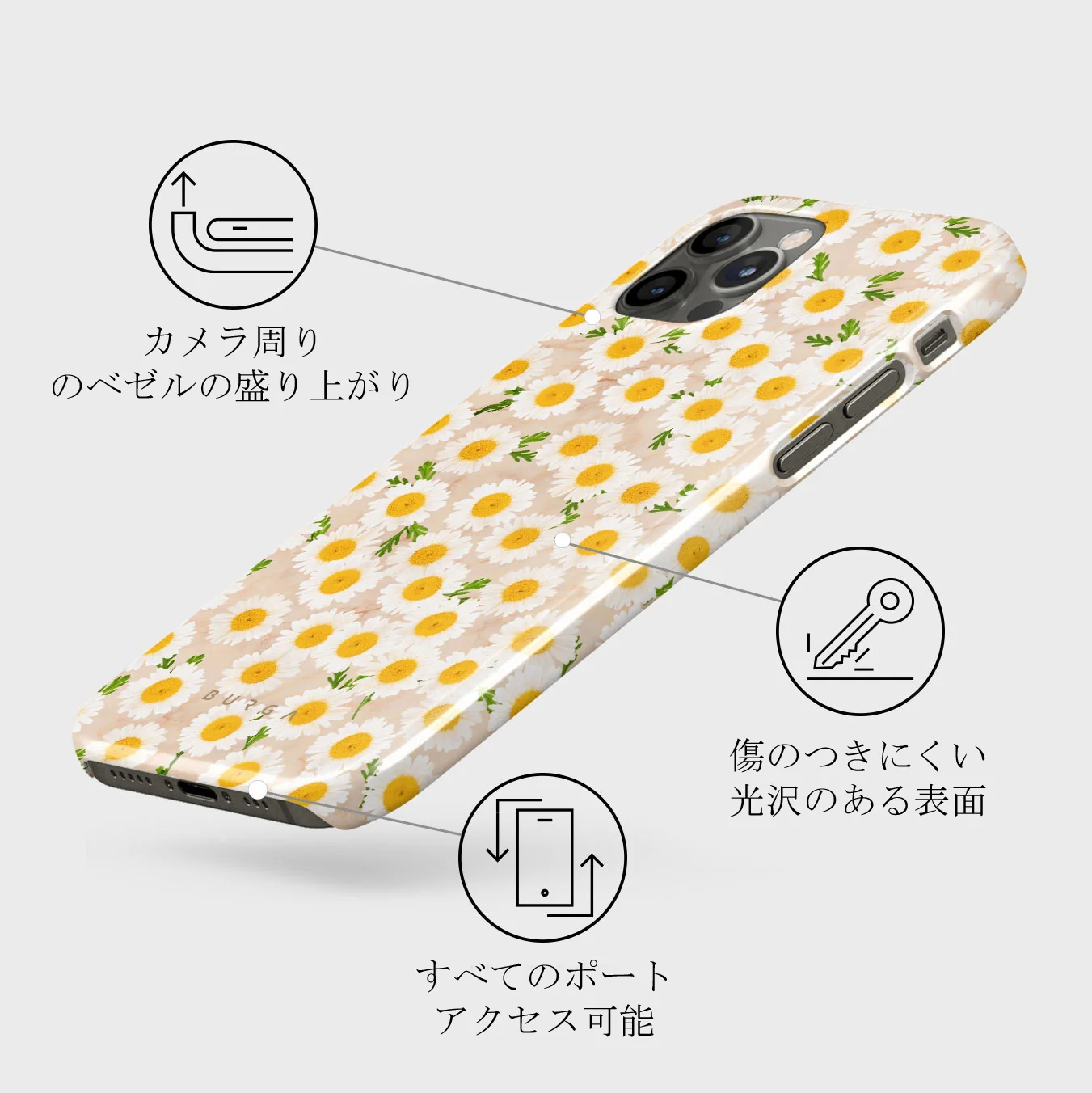 Pure Bliss - Daisy iPhone 12 Pro Max ケース