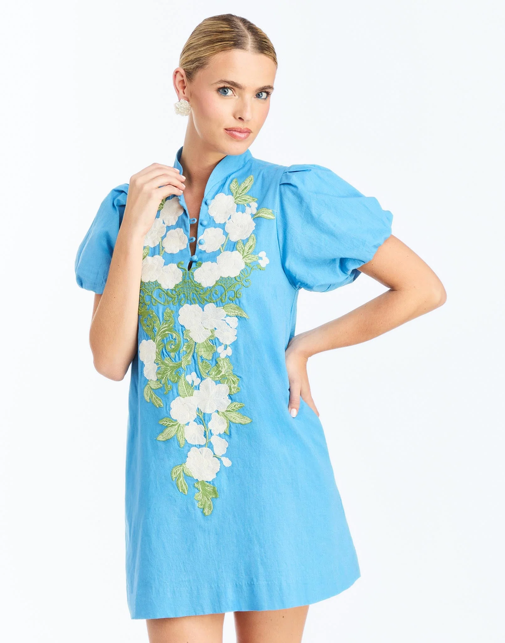 Elliana Barong Mini Dress