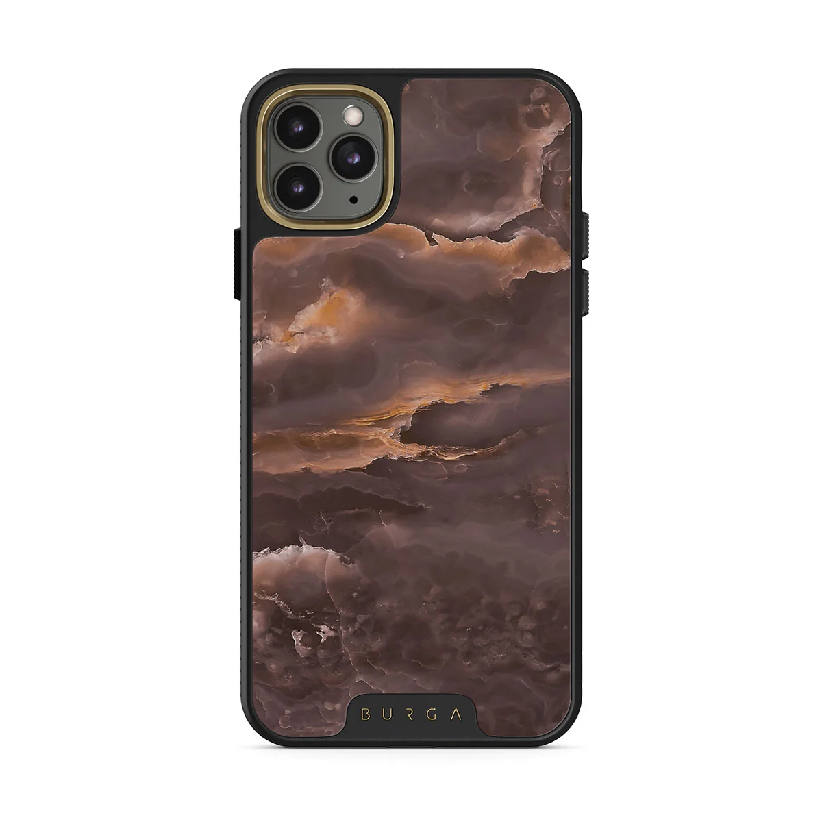 Fire Wood - Brown Marble iPhone 11 Pro Max ケース