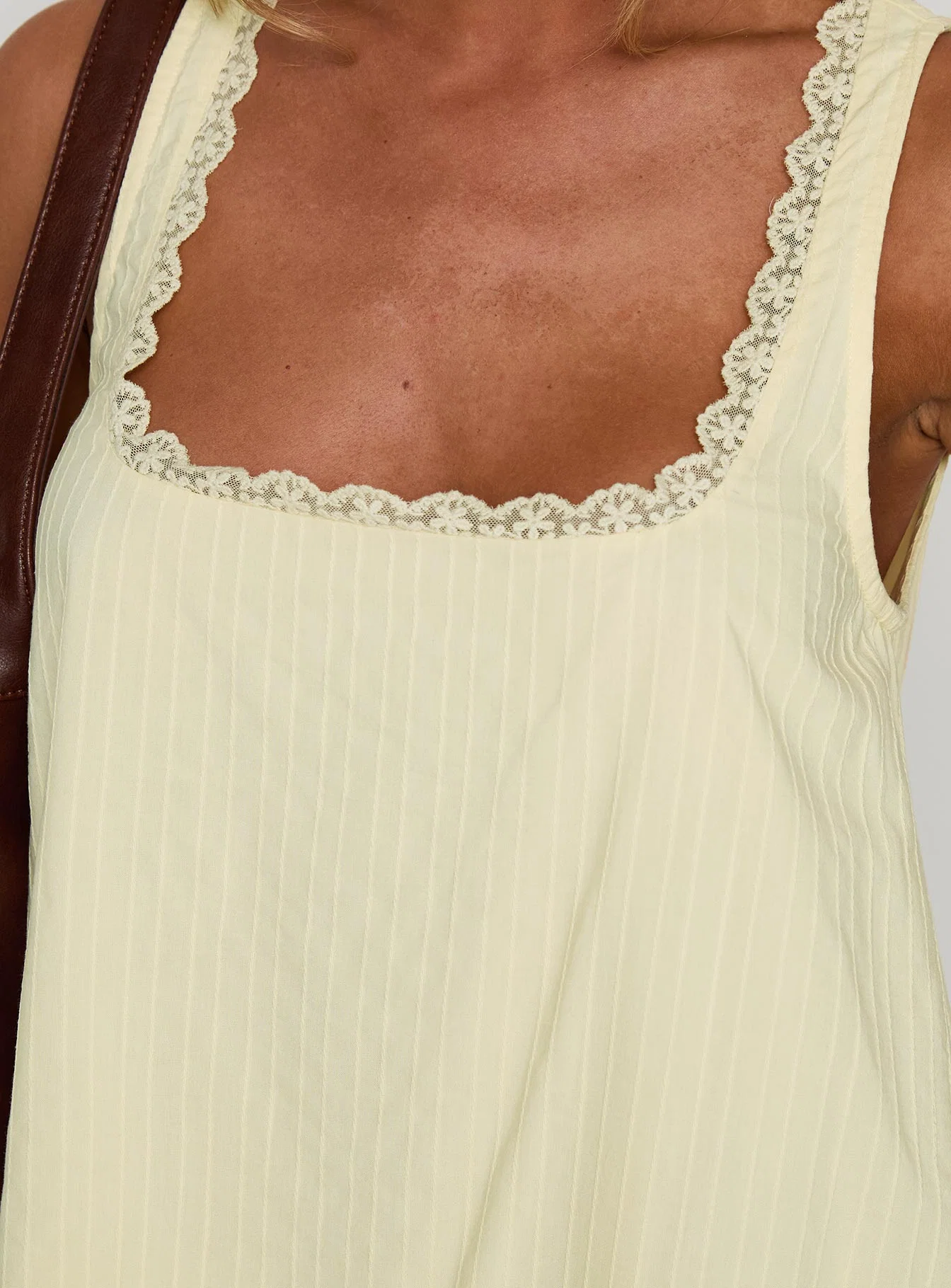 Alanah Mini Dress Lemon