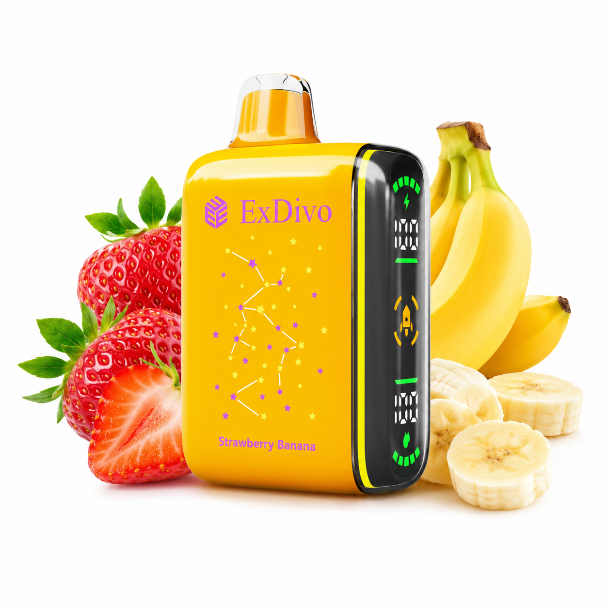Strawberry Banana - ExDivo INTERSTELLAR 35K Disposable Vape