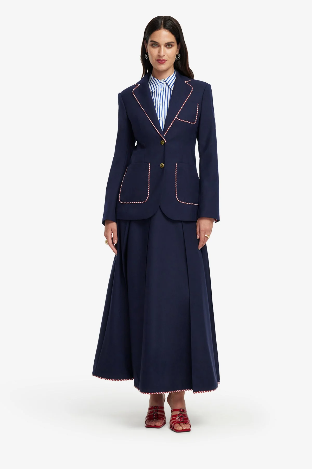 Joslin Maxi Skirt - Indigo