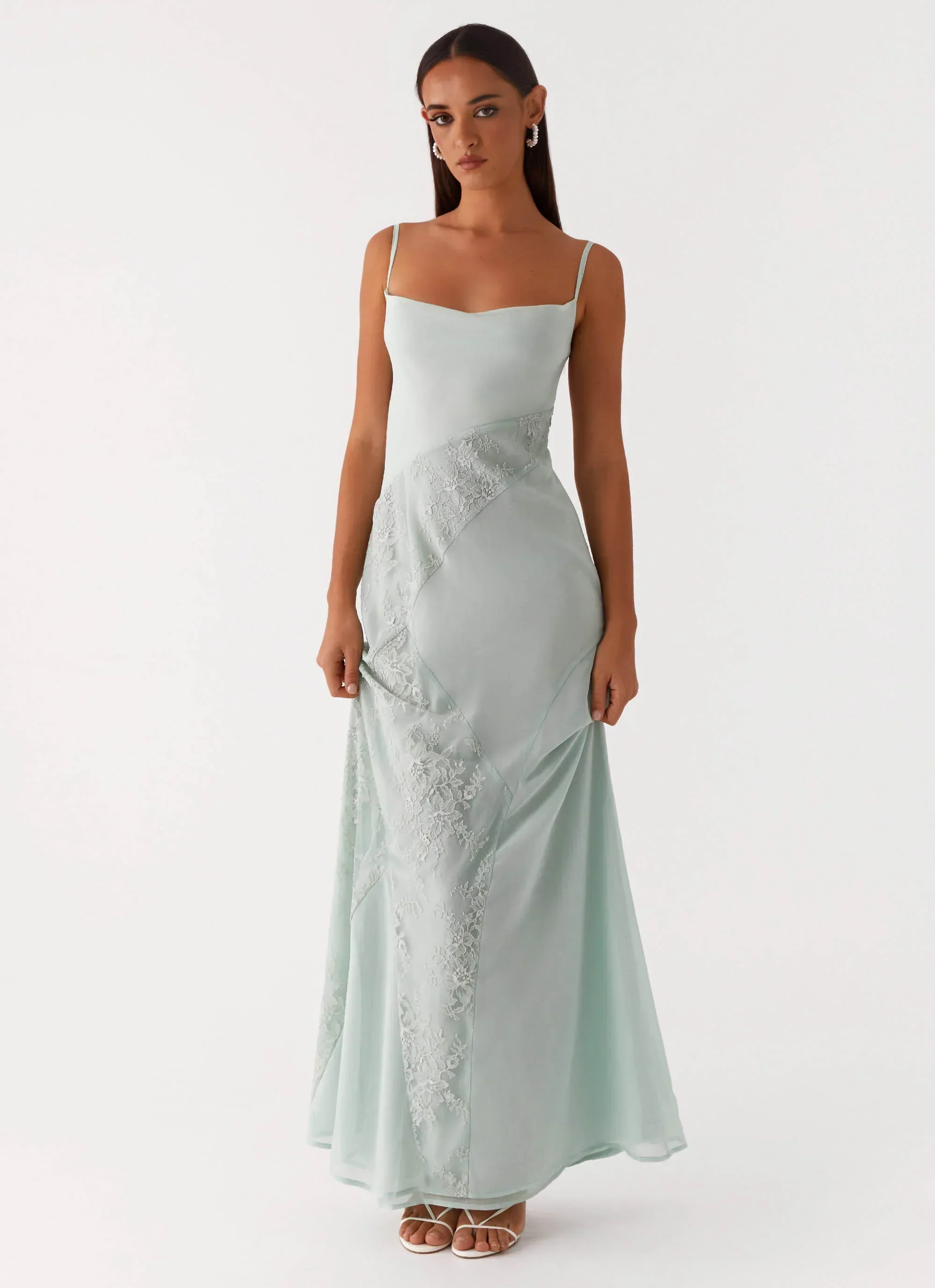 Gabriana Maxi Dress - Sage - luluinthesky