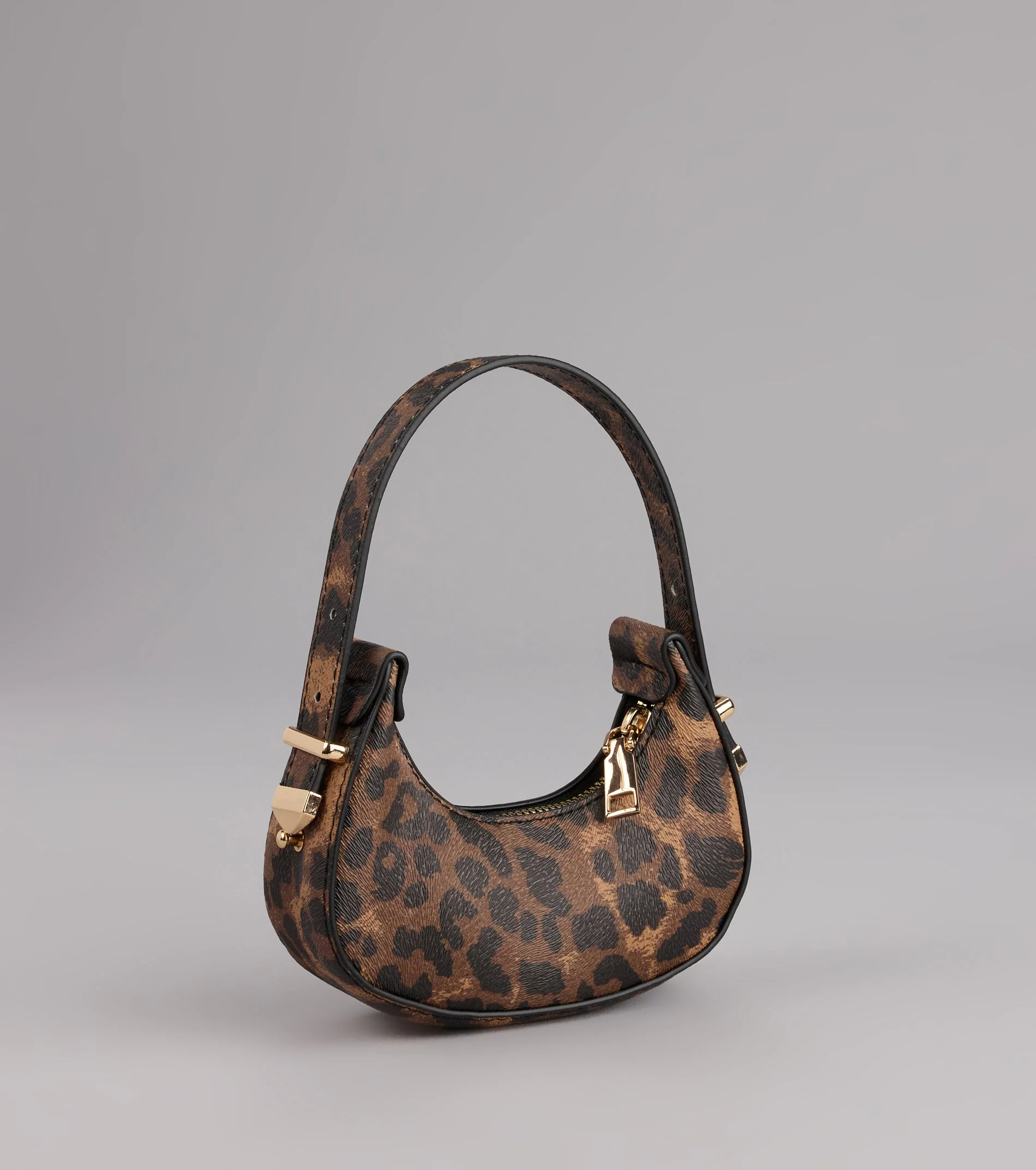 Catwalk Ready Leopard Mini Purse Wallet