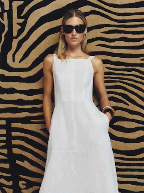 Venice Linen Dress