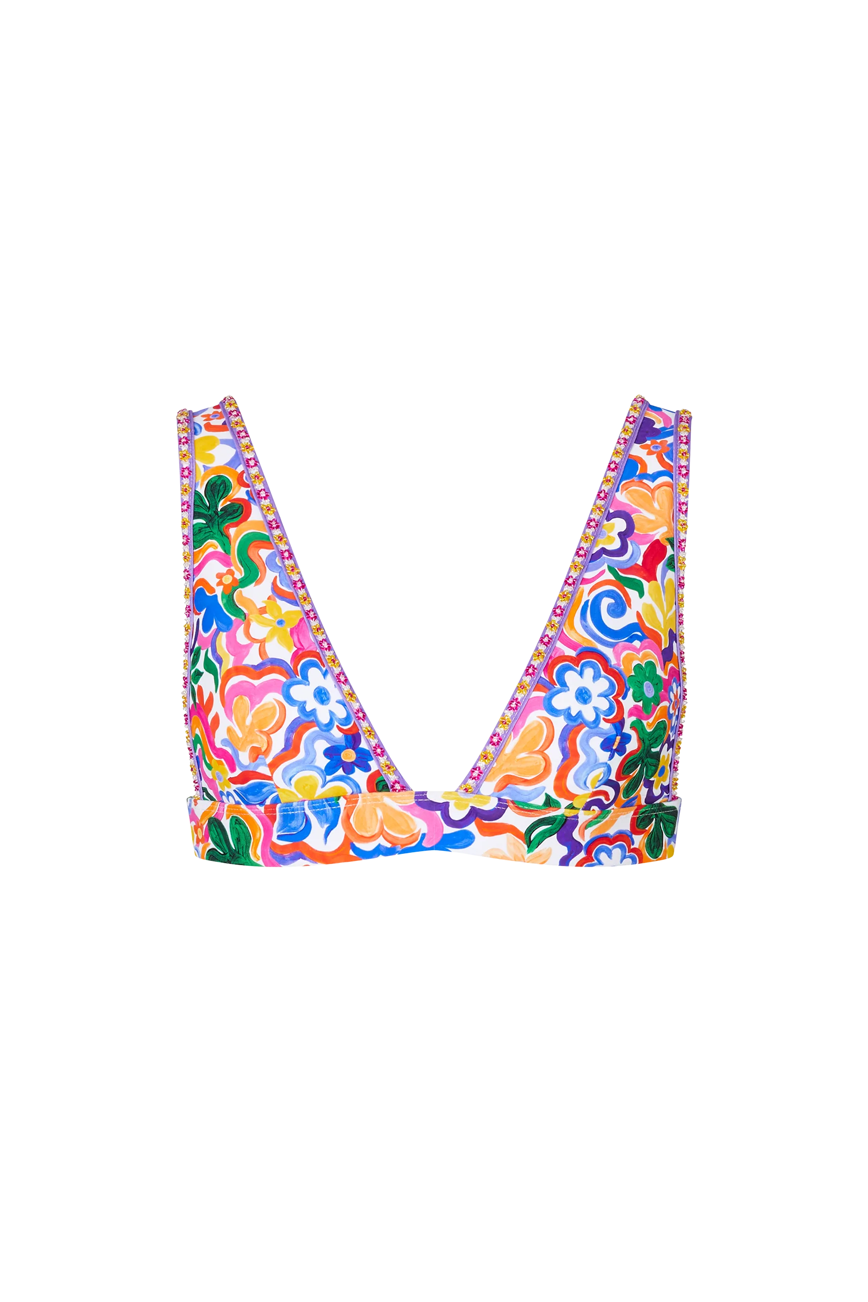 Cabo Bikini Top in Salsa