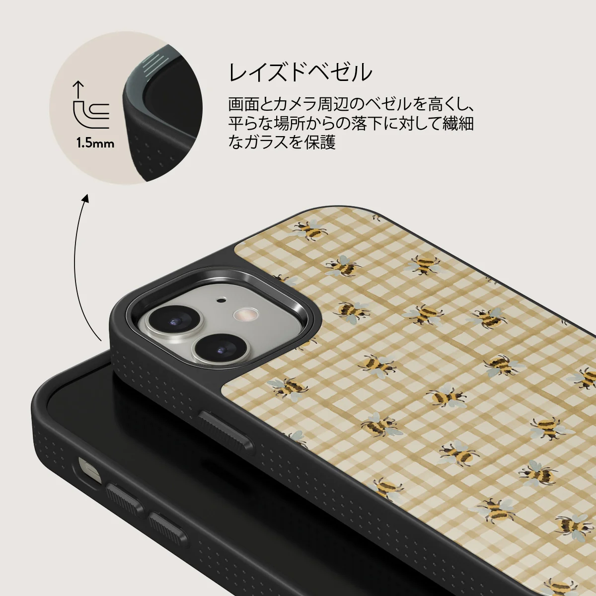 Honeycomb - iPhone 12 ケース