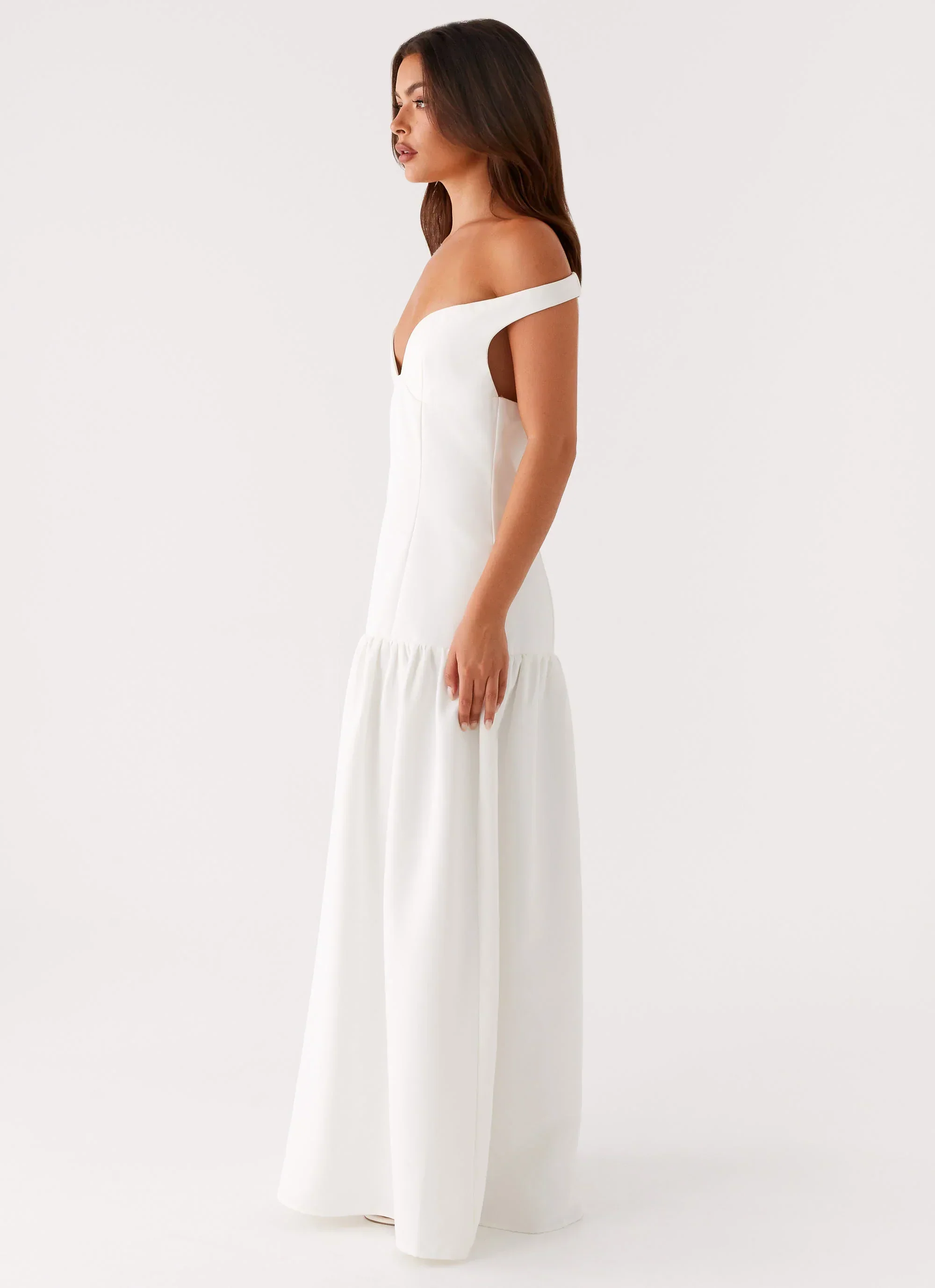 Basel Maxi Dress - White - luluinthesky