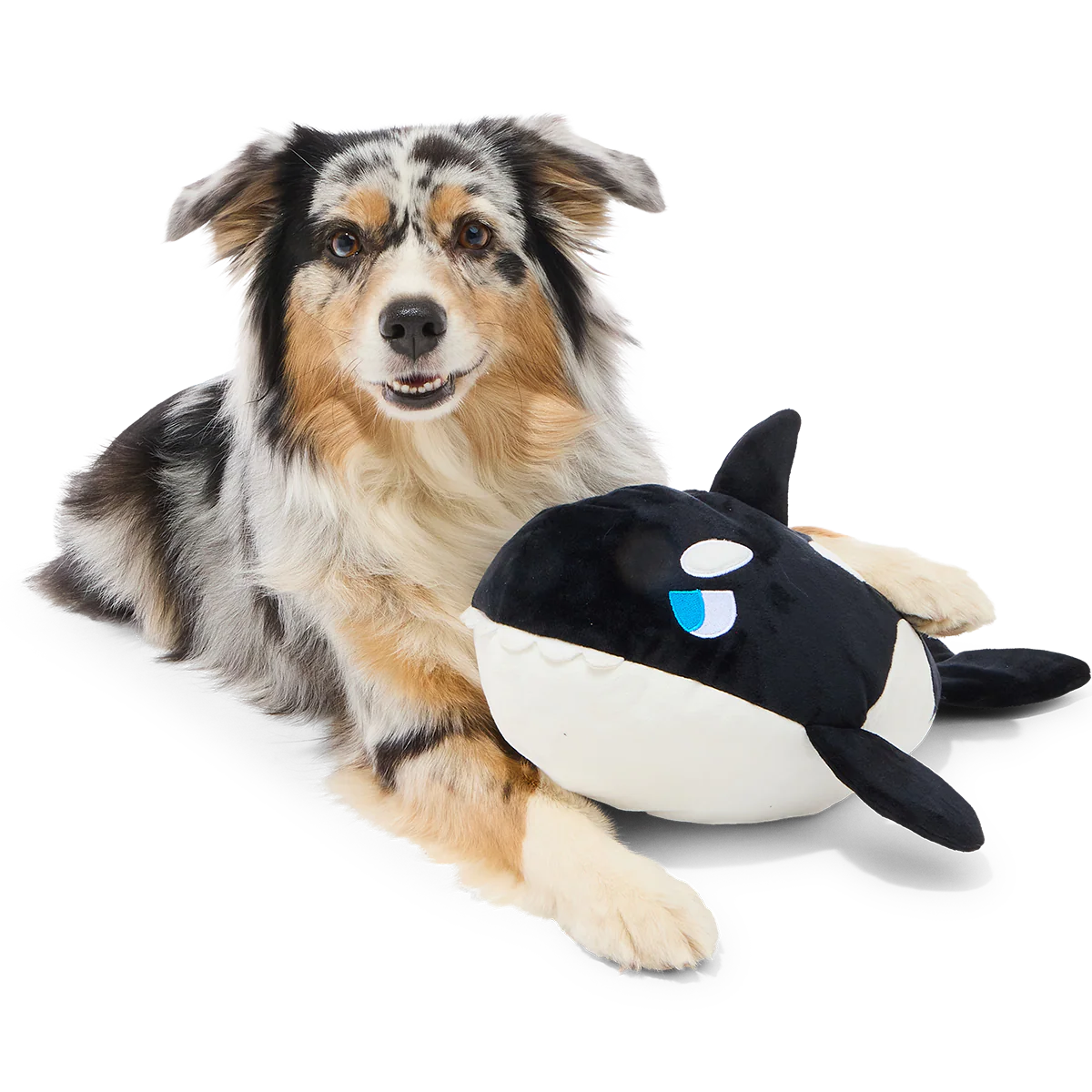 Whale Woofing Plush Extra-Large + Tug Dog Toy