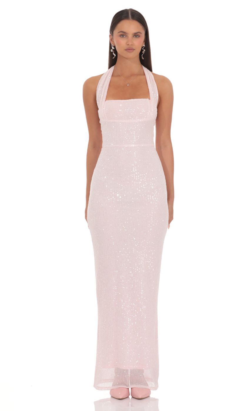 Ayla Sequin Maxi Dress