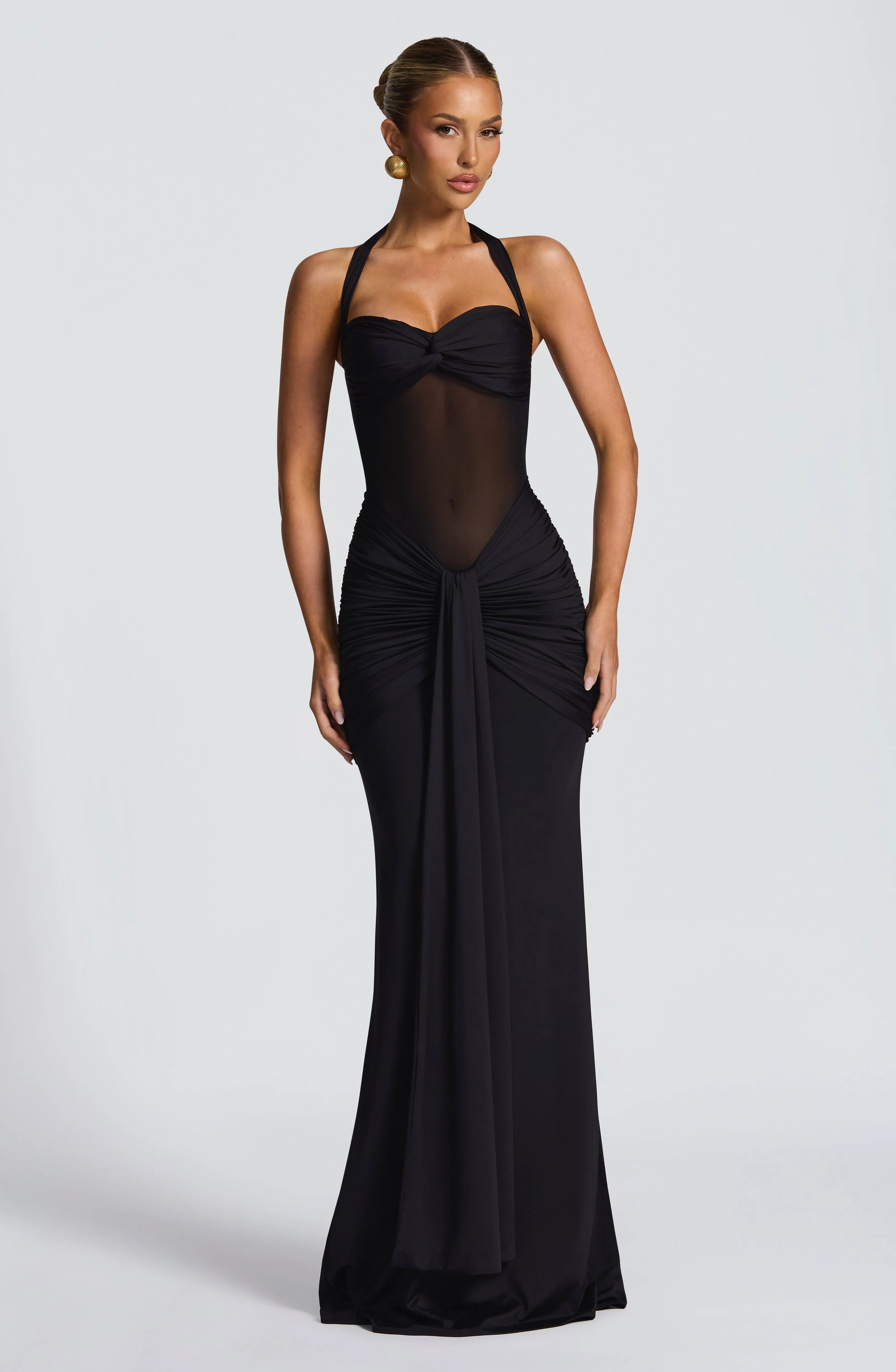 Vixen Maxi Dress - Black