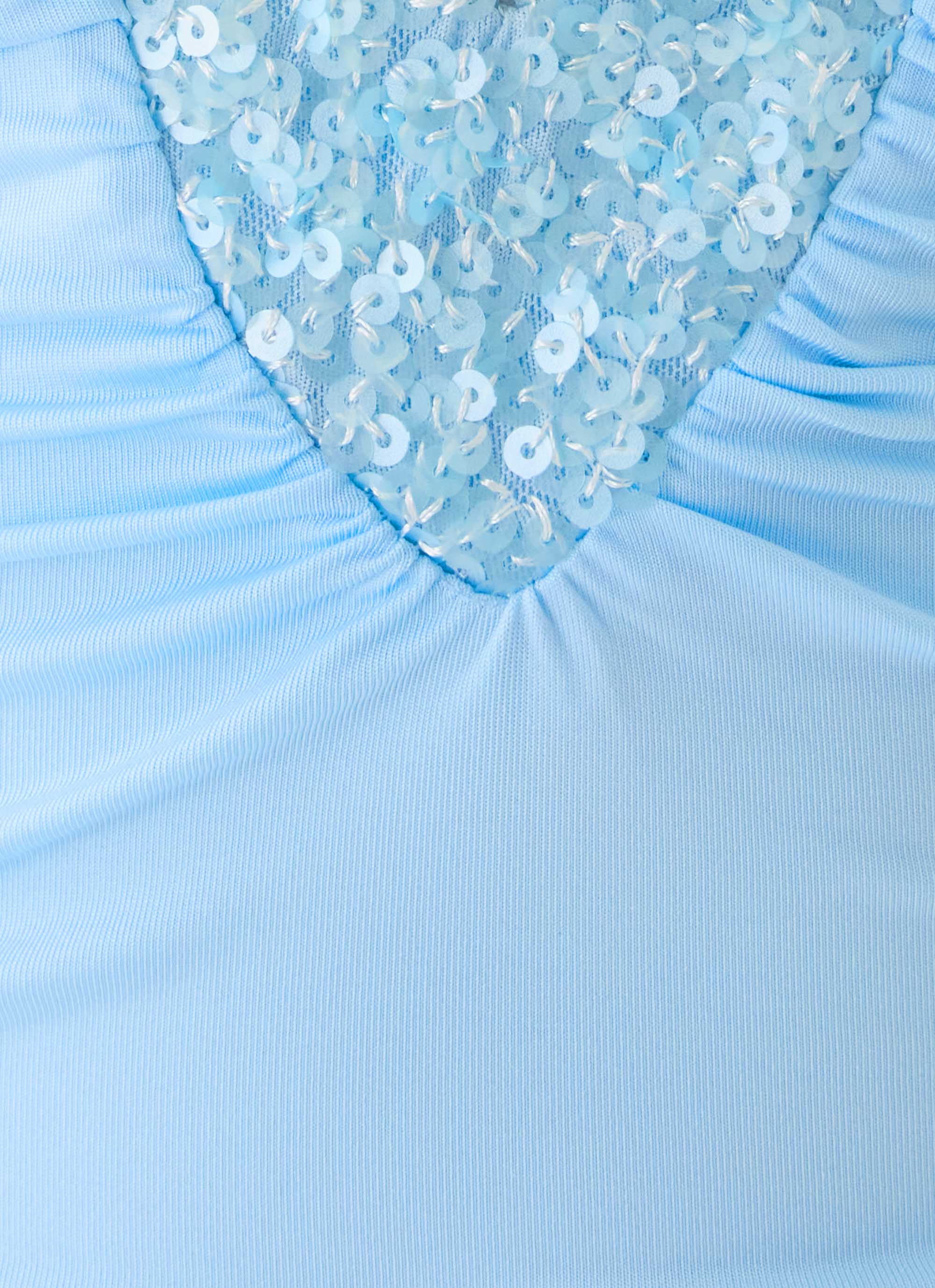 Aminata Maxi Dress - Blue - luluinthesky
