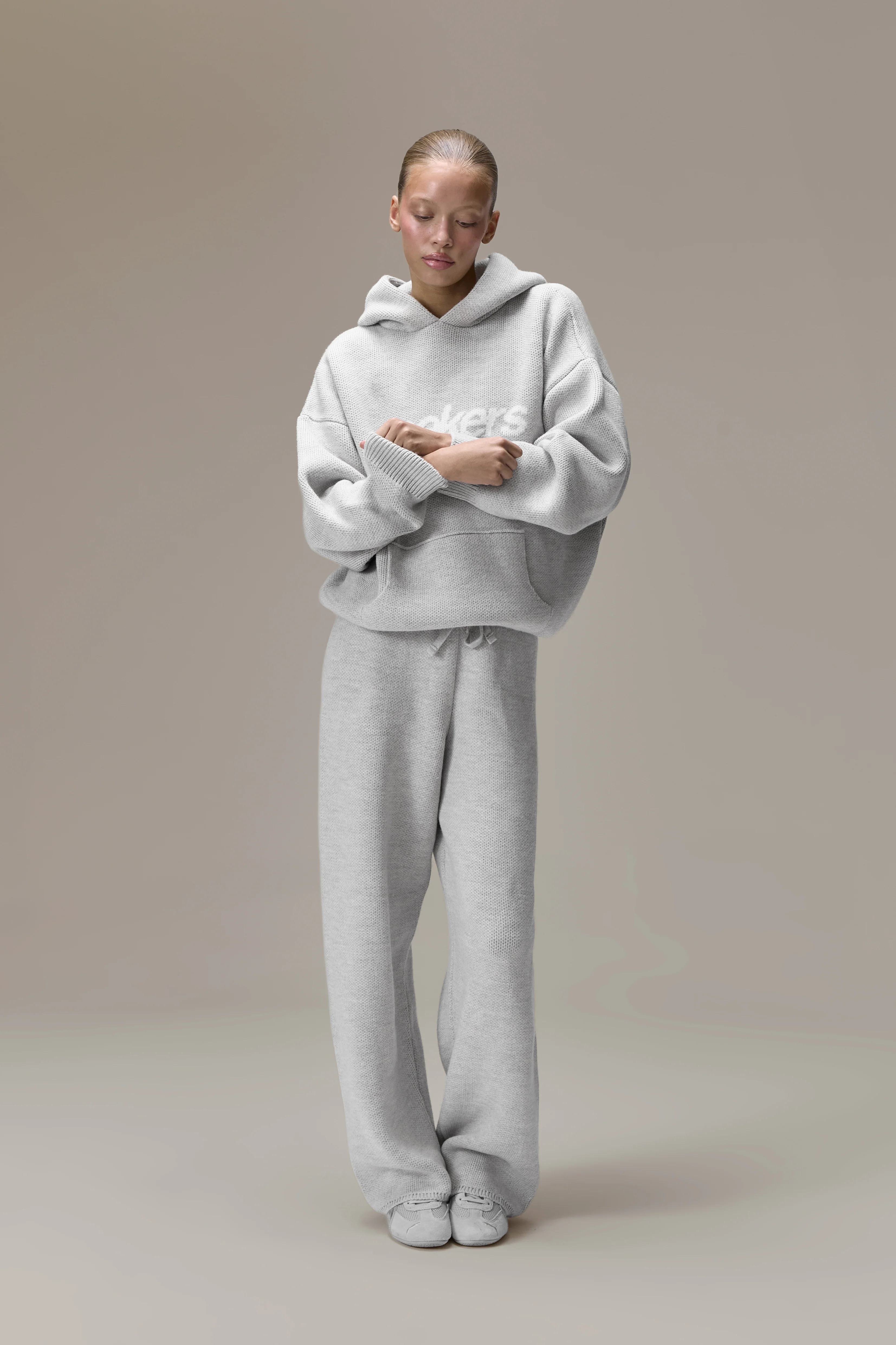Seekers Knit Pants in Soft Grey