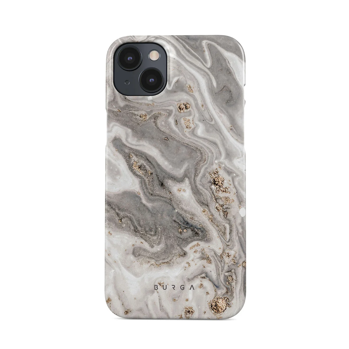 Snowstorm - Grey Marble iPhone 13 ケース