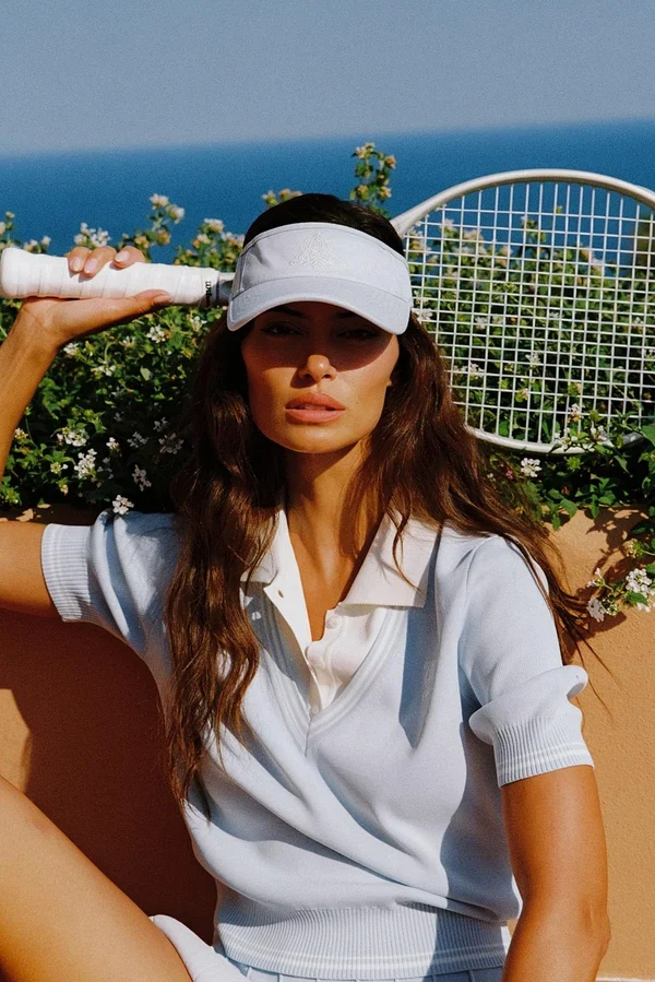 Riviera Layered Collared Knit Top