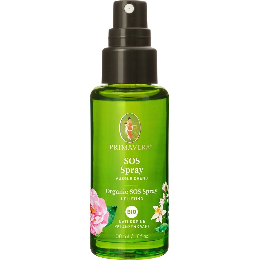 Primavera Organiczne wody roślinne SOS Spray Organic Czysta naturalna moc roślin