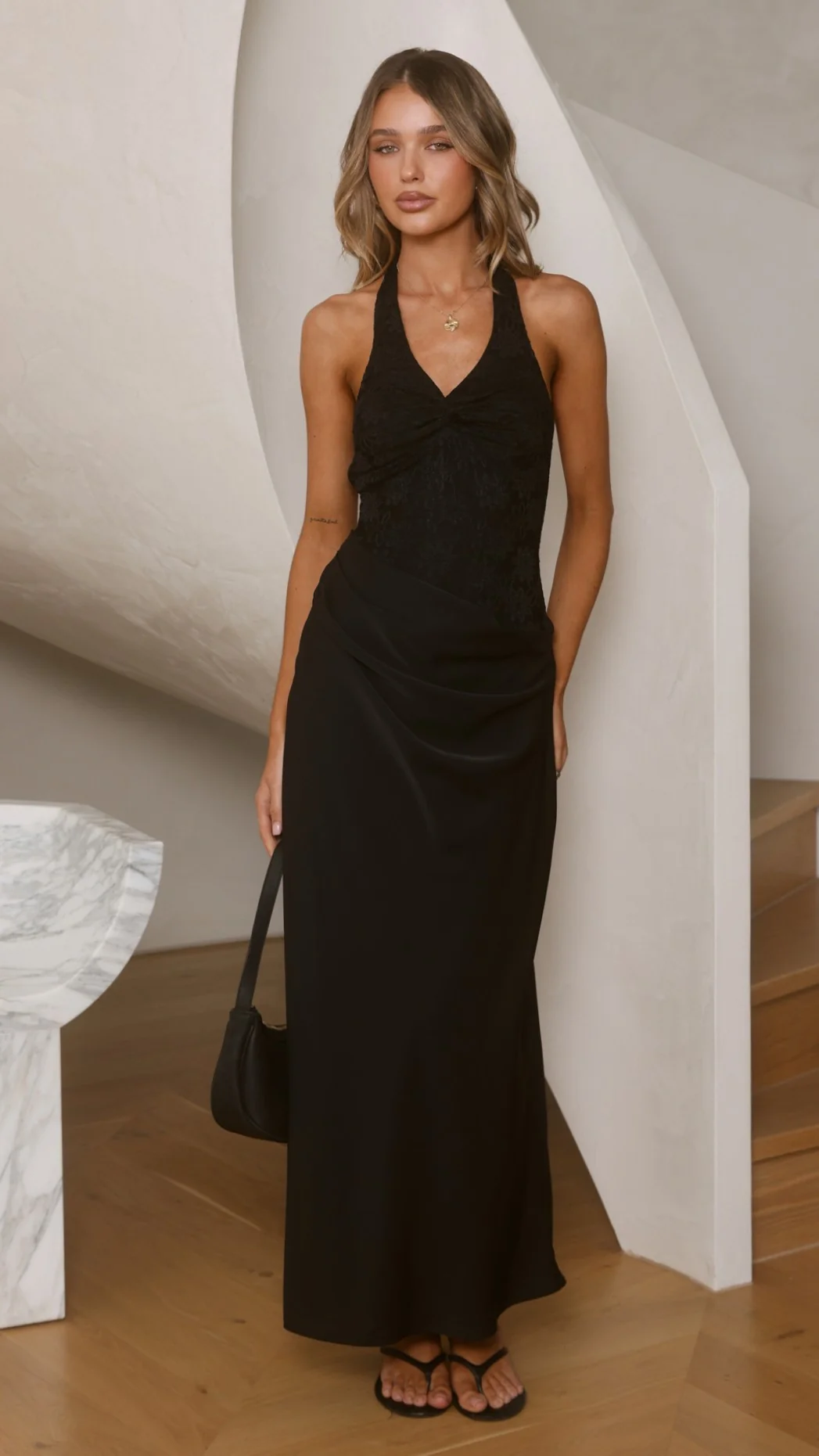 Zaliyah Maxi Dress - Black