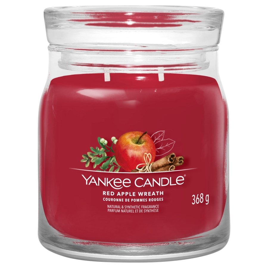 Yankee Candle Świece zapachowe Red Apple Wreath
