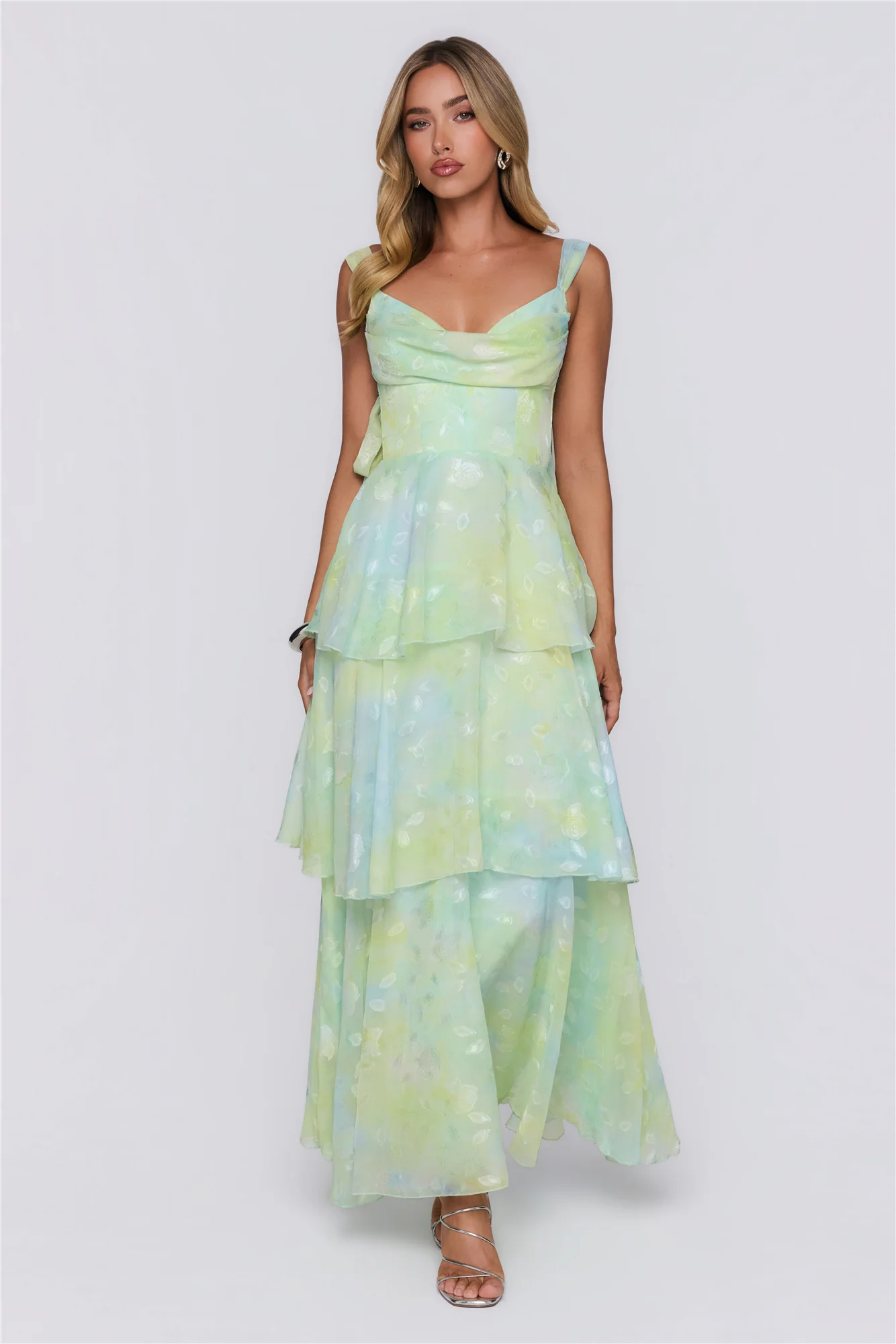 Easy Silence Maxi Dress Green
