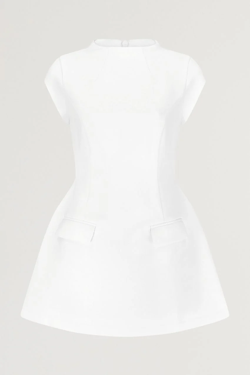 Cap Sleeve Mini Dress