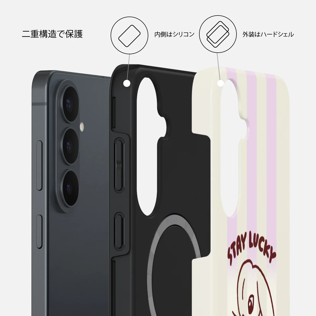 Stay Lucky - Samsung Galaxy S26 FE ケース