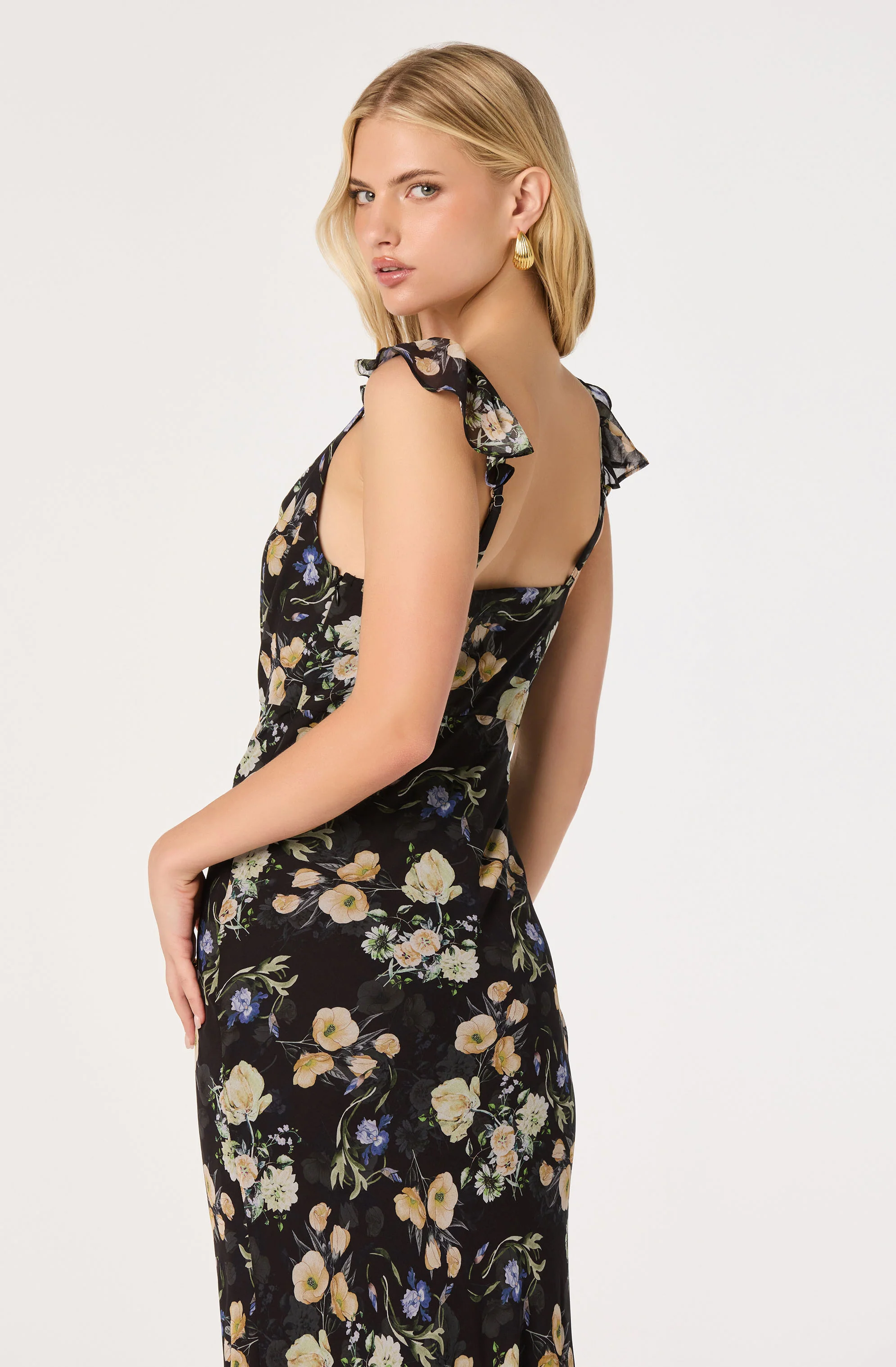 Denisse Floral Maxi Dress
