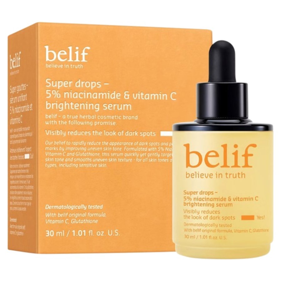 Belif Serum do twarzy Super Drops 5% Niacinamide & Vitamin C Brightening Serum