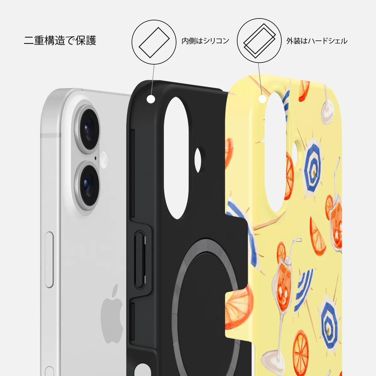Beach Club - iPhone 16 Plus ケース
