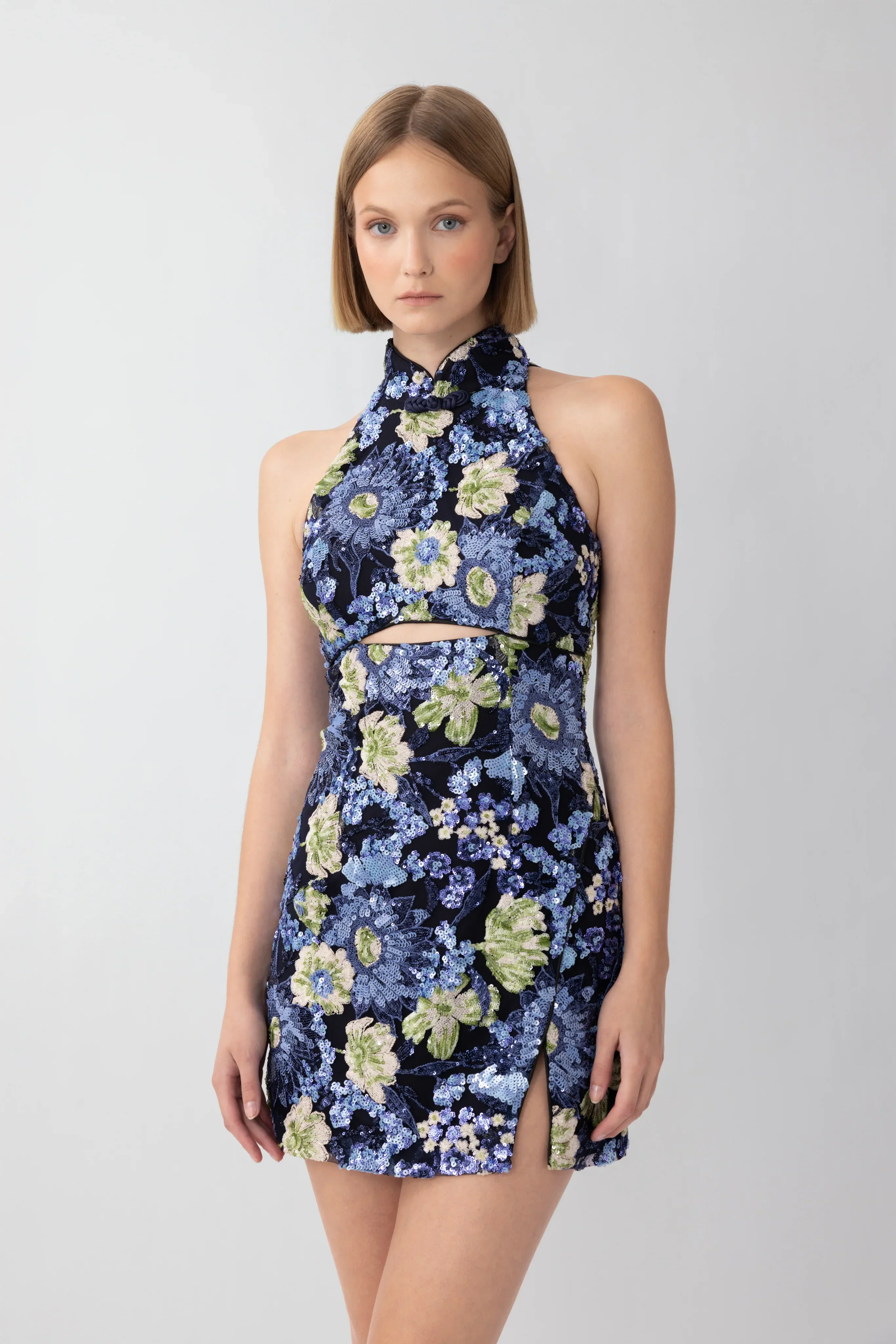 Sophie Embellished Mini Dress