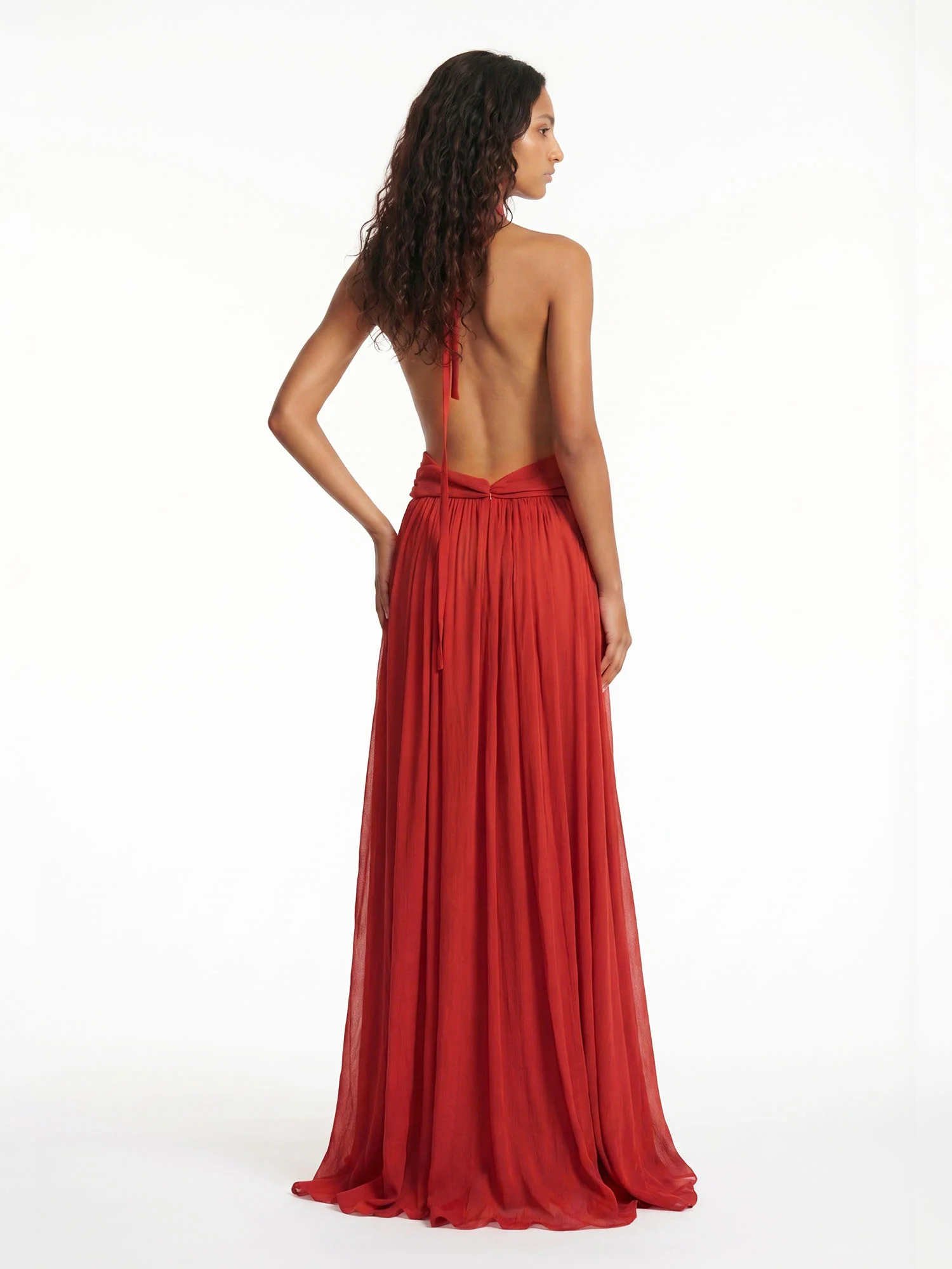 Eternal Plunge Maxi Dress
