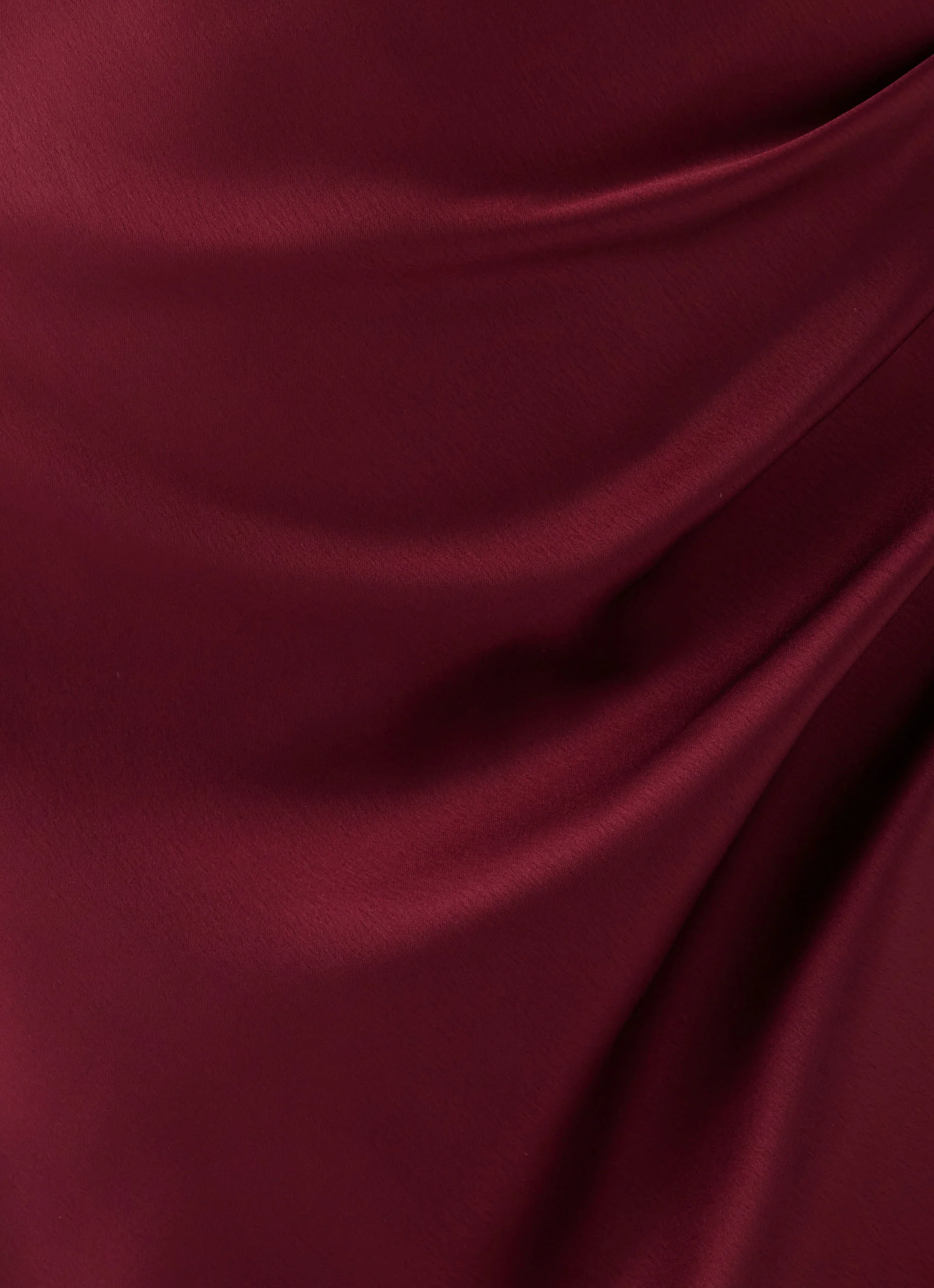 Rinari Strapless Maxi Dress - Maroon - FASHION NOB
