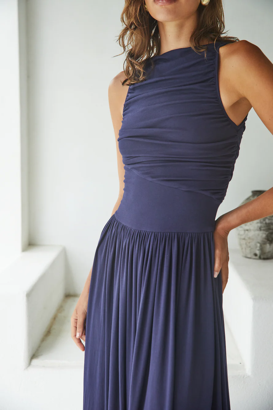 Nalla Maxi Dress Navy
