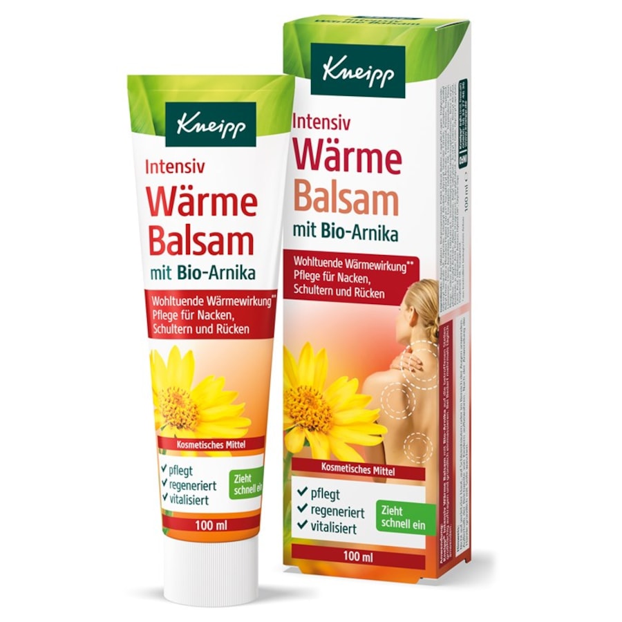 Kneipp Pielęgnacja ciała Intensywny balsam rozgrzewający Organiczna arnika