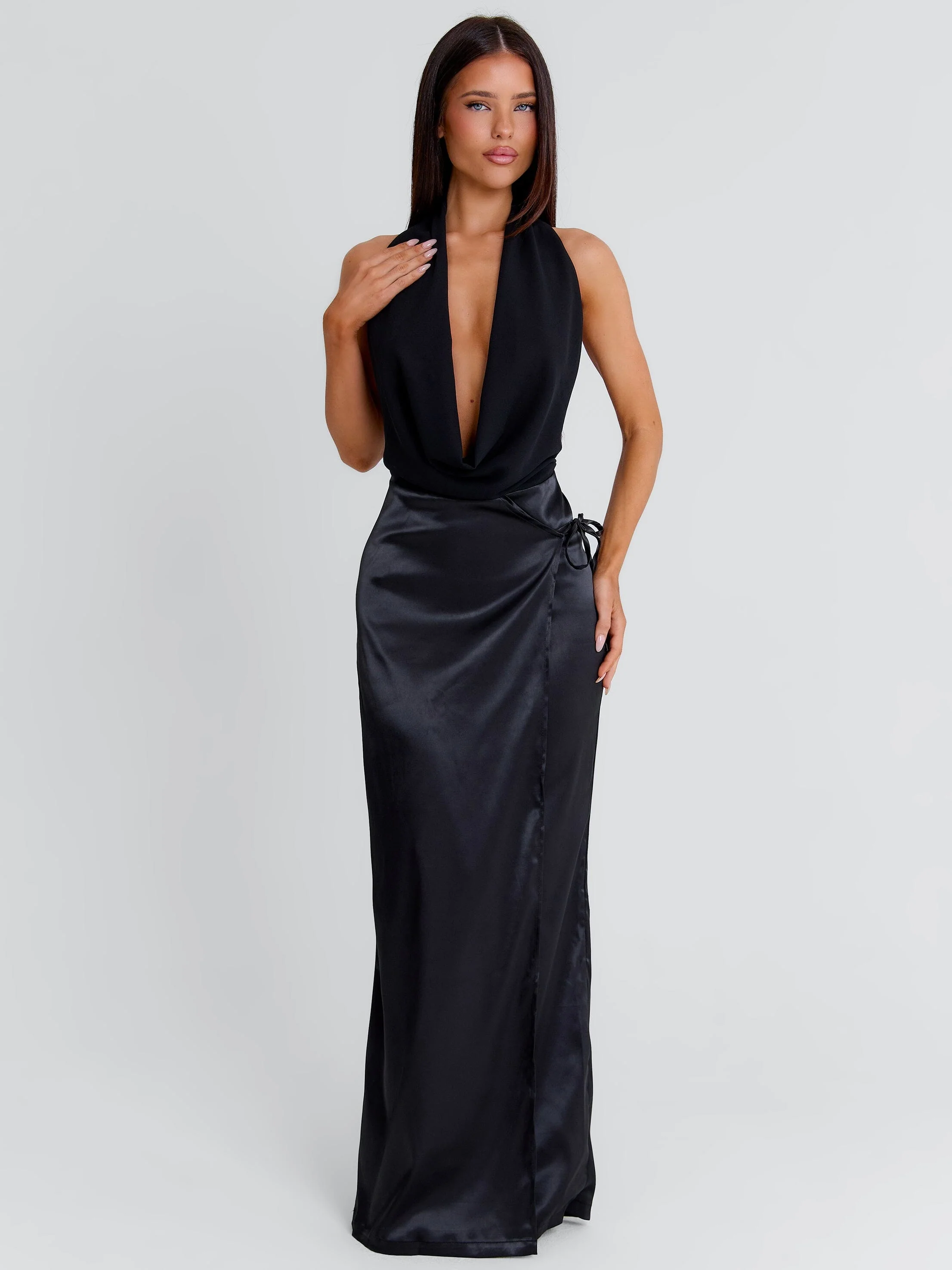 Isha Maxi Dress Black