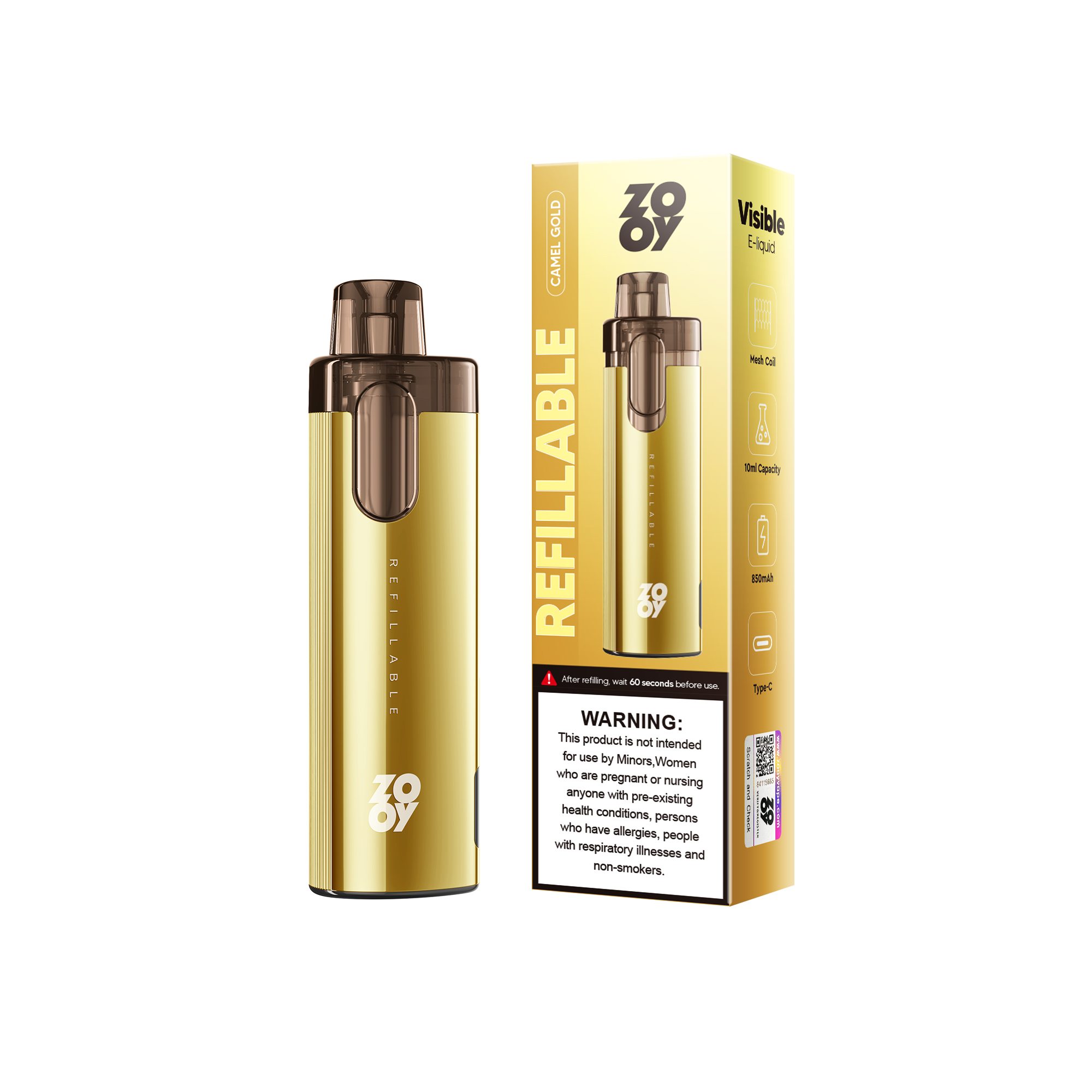 ZOOY Refillable Pod-10 ML