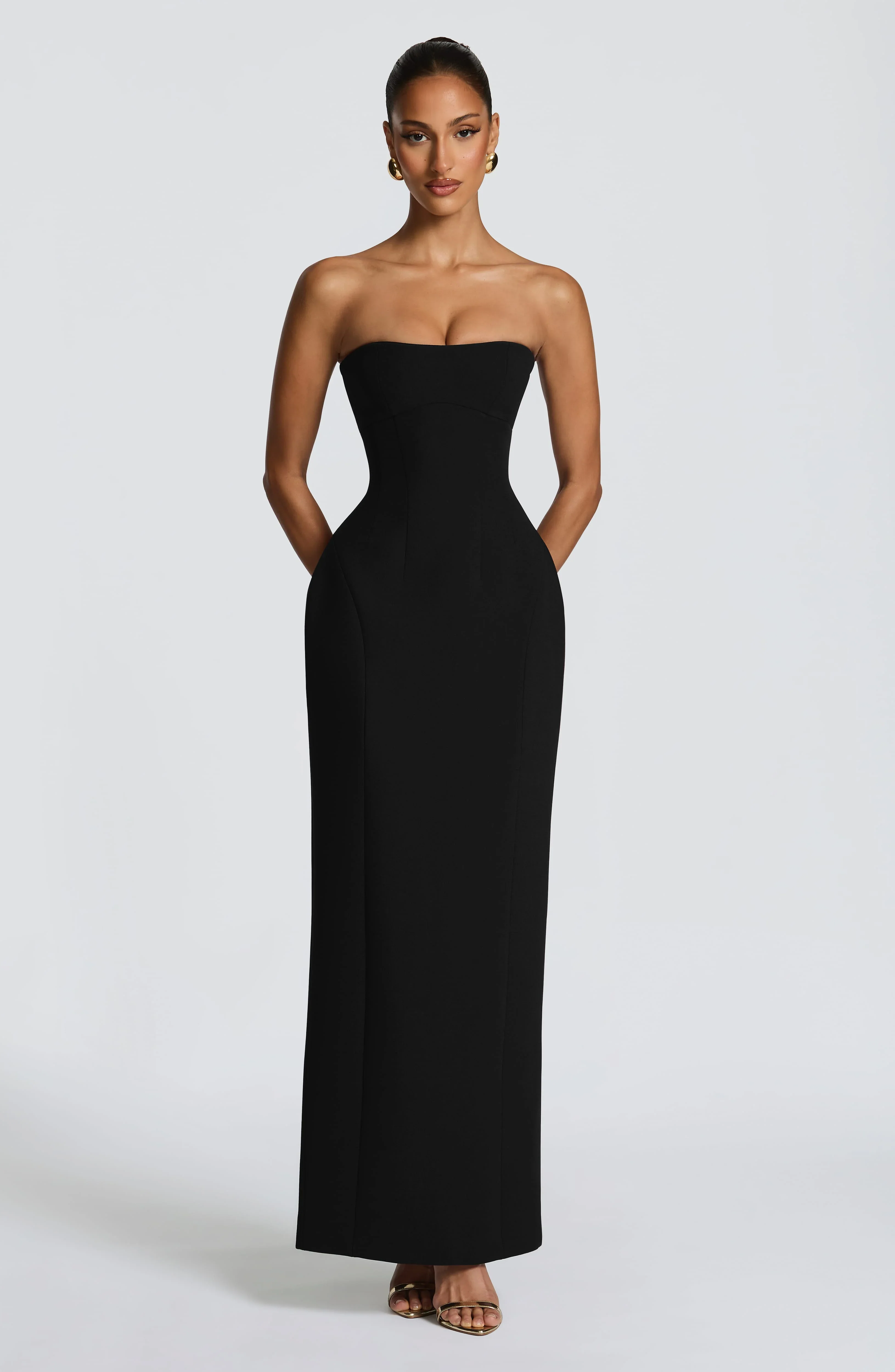 Manon Maxi Dress - Black