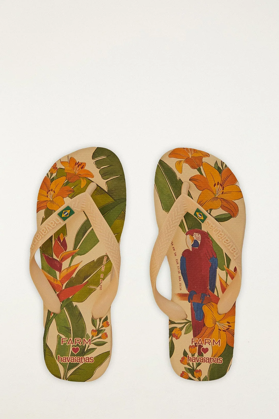 Farm Ararinhas Havaianas Sandals