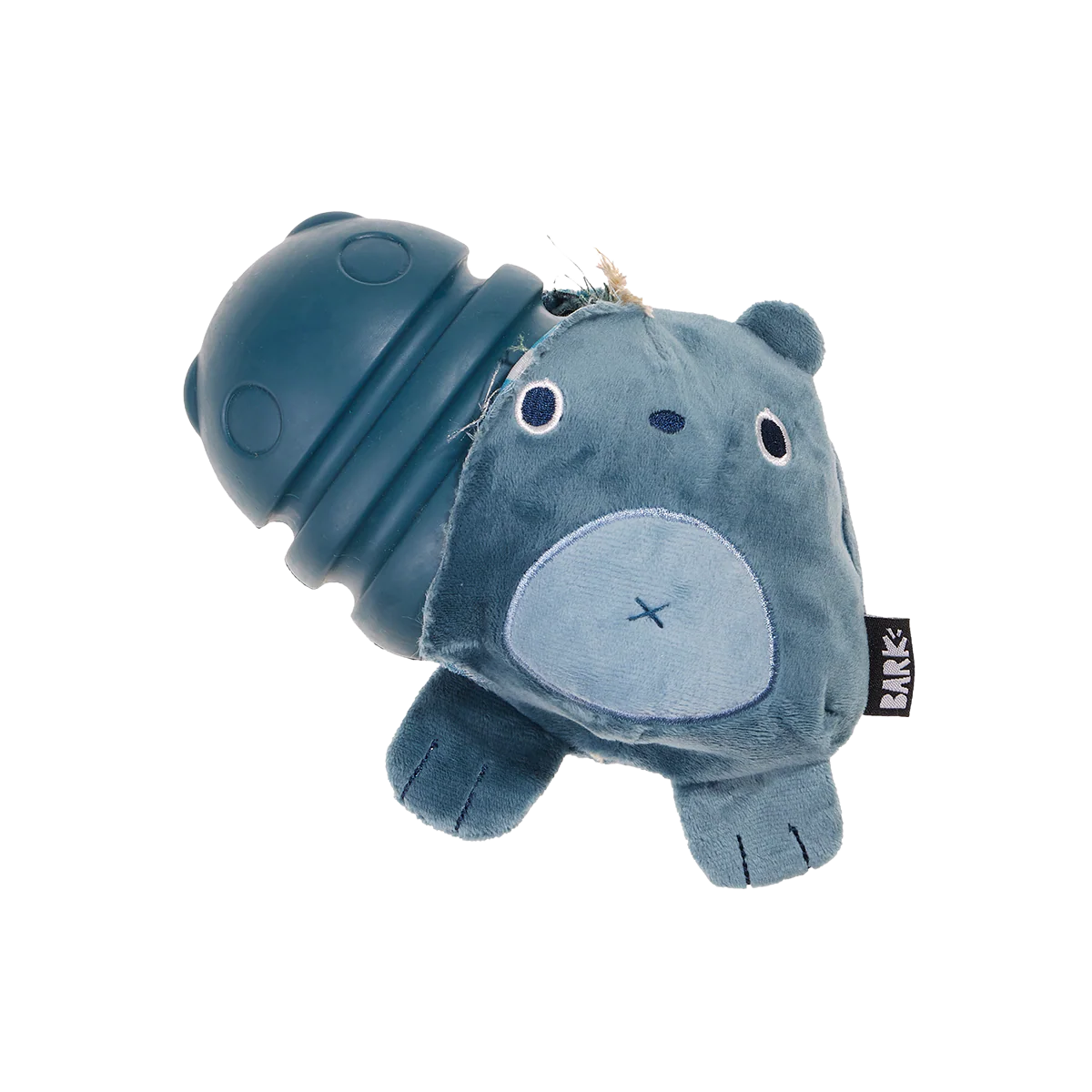 Grey Bear Hugger Super Chewer Durable 2-In-1 + Enrichment Dog Toy