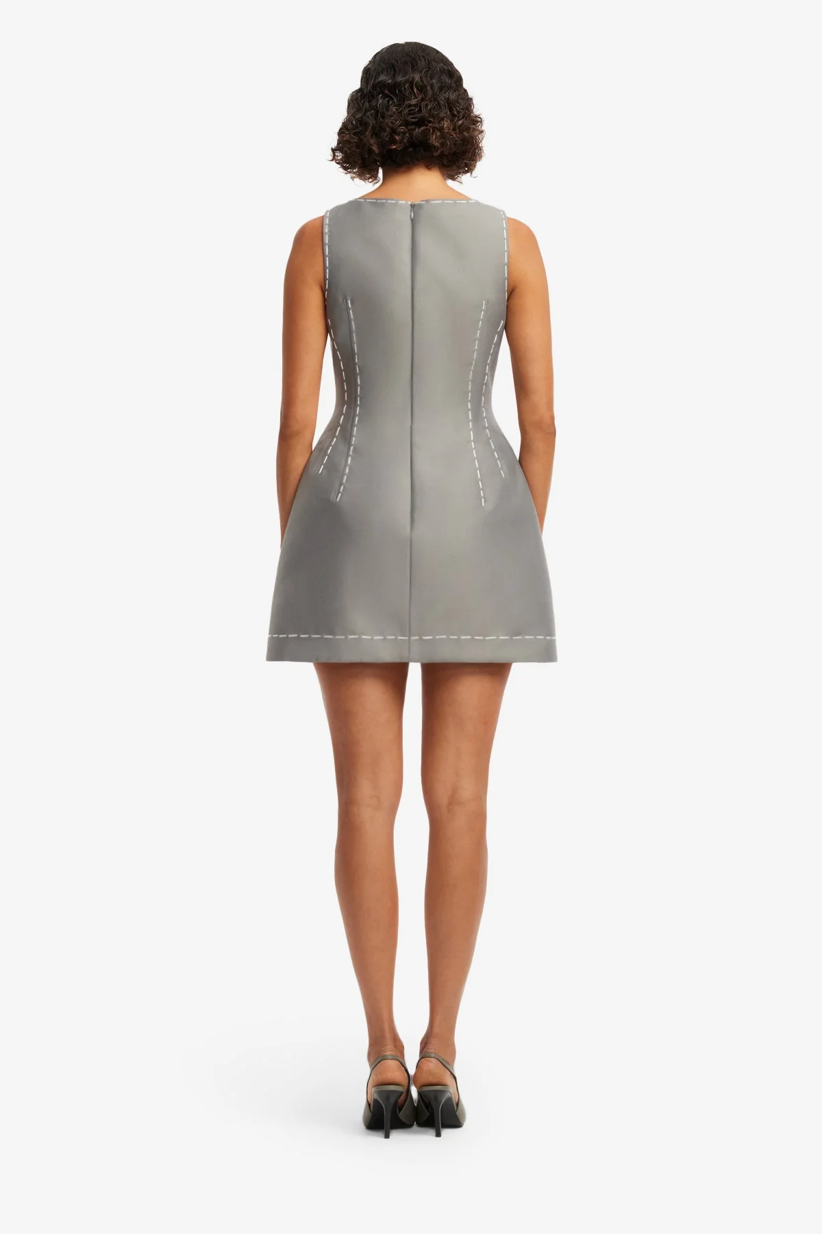 Ali Mini Dress - Steel