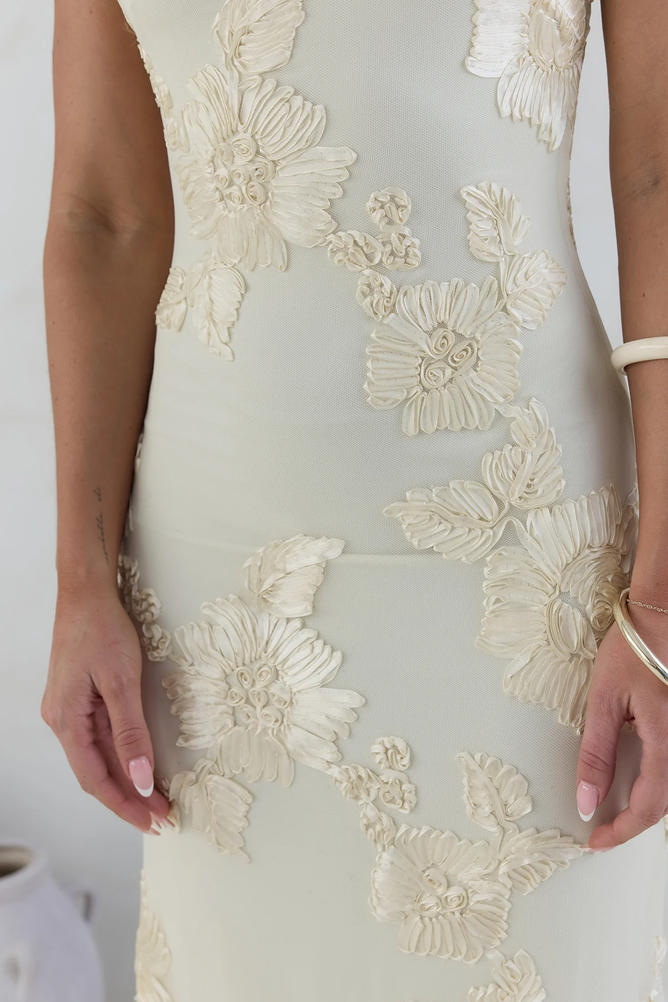 Golden Voyage Strapless Midi Dress Yellow - luluinthesky