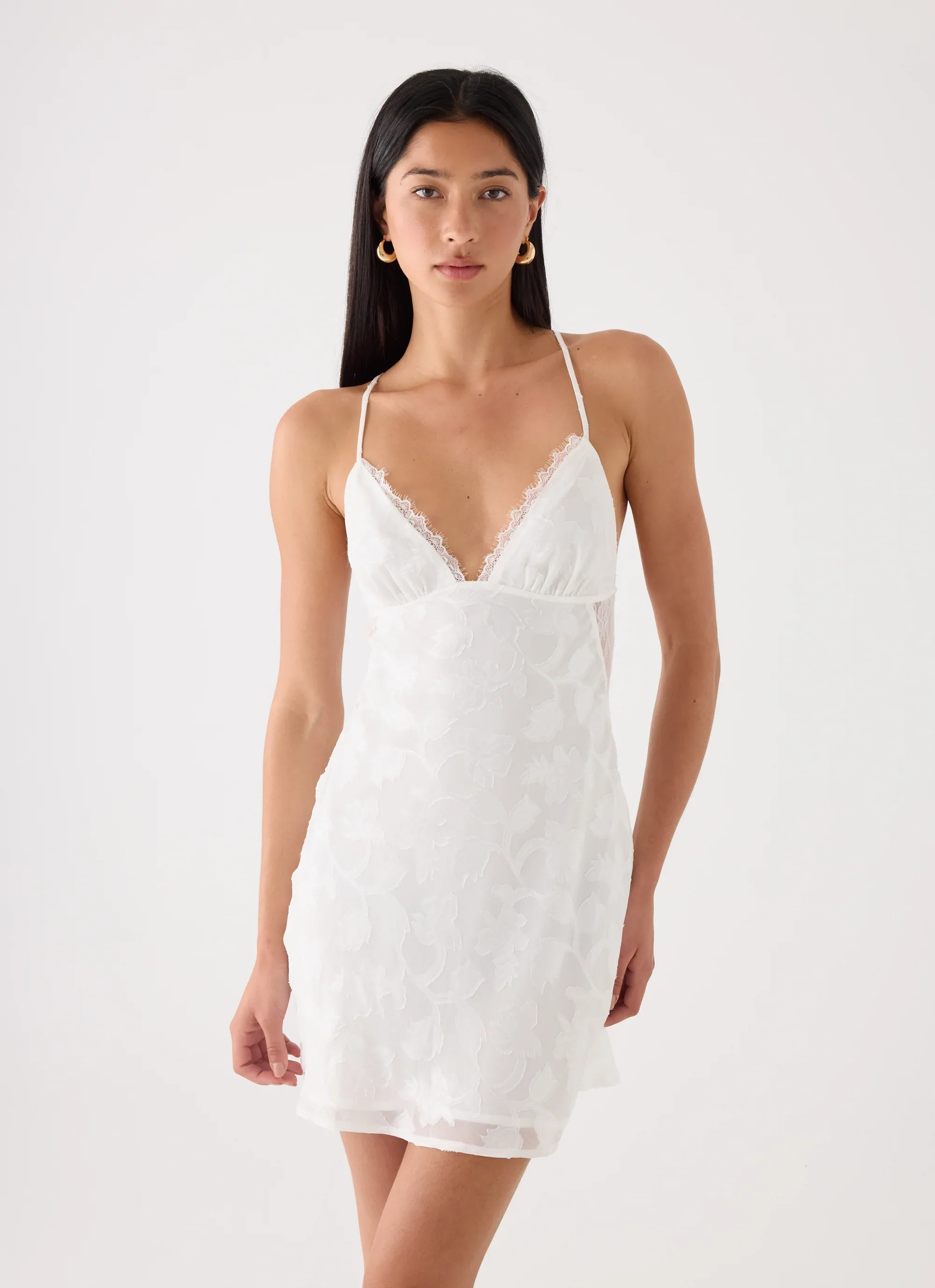 Leeana Mini Dress - White