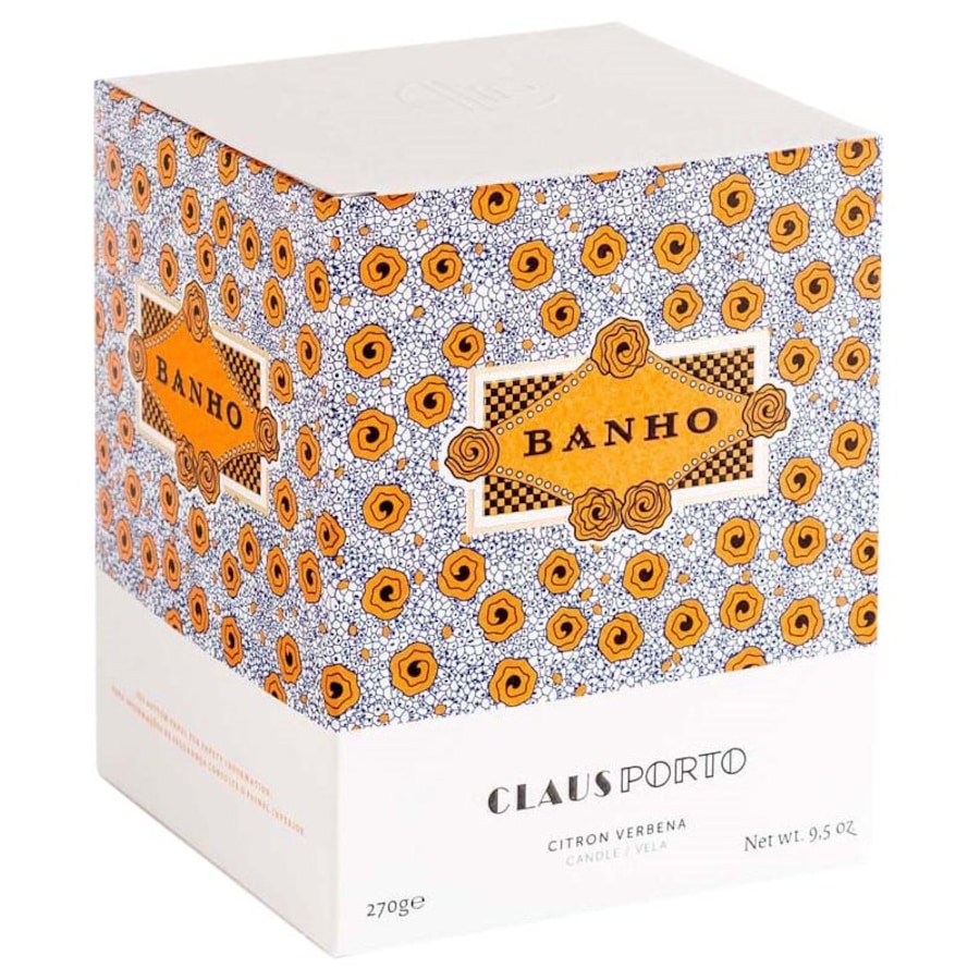 Claus Porto Świece Świeca Banho Citron Verbena