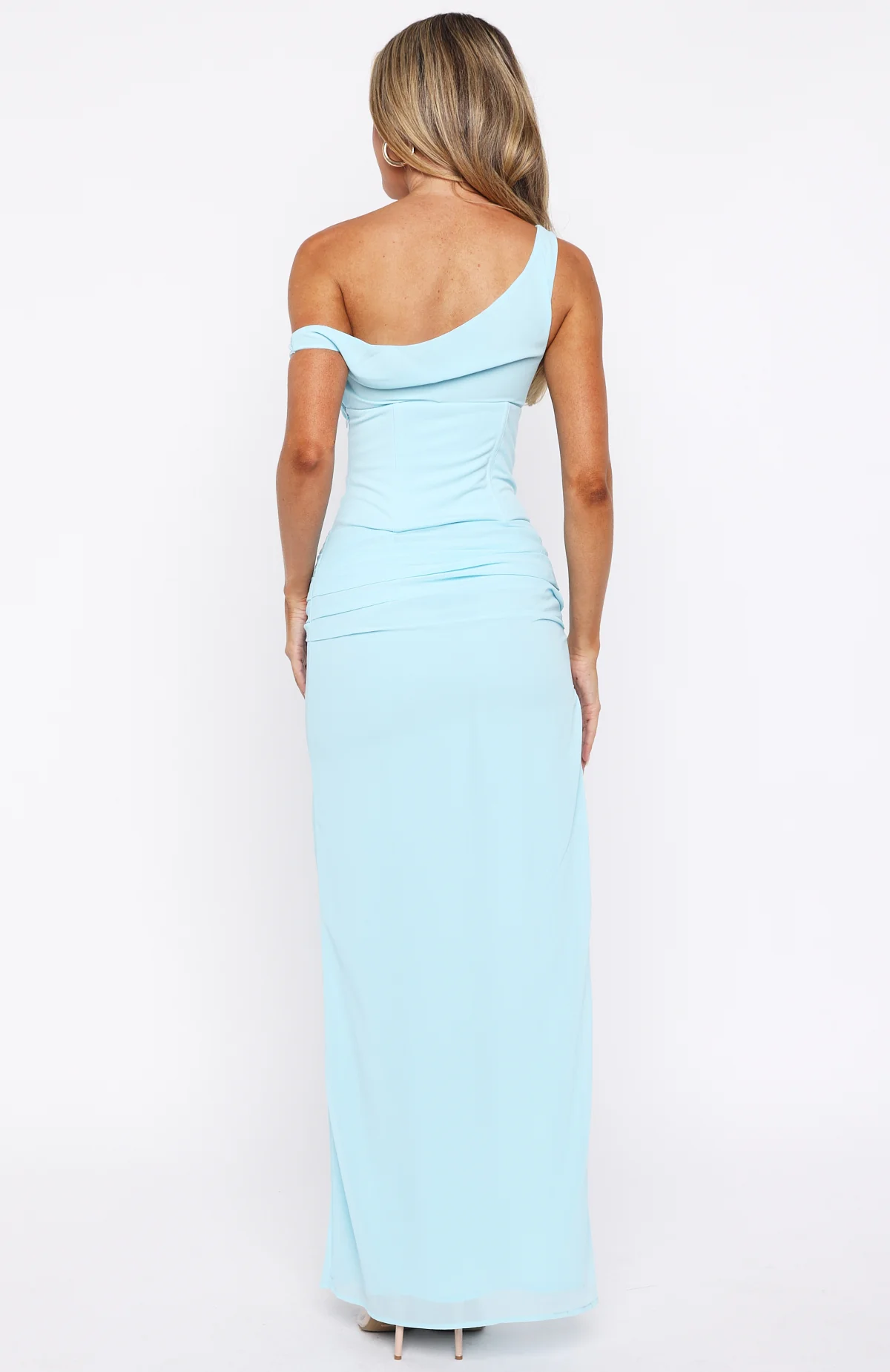 Unavailable Energy Maxi Dress Ice Blue