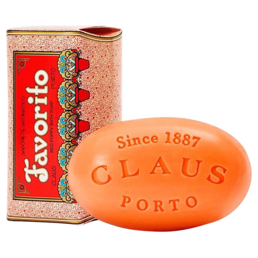 Claus Porto Deco Mydło Favorito Czerwony Mak