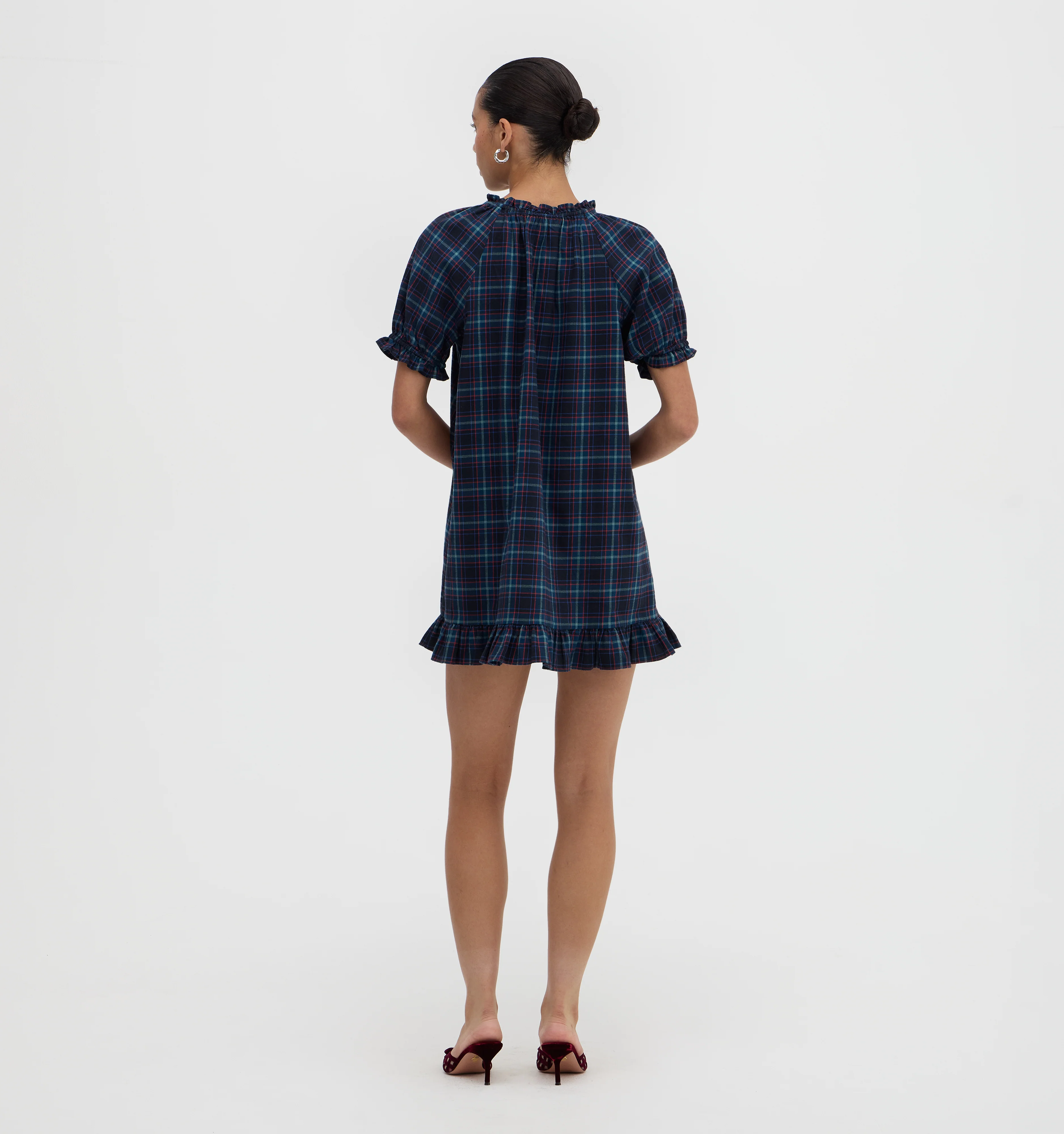 The Katherine Nap Dress - Jewel Tartan